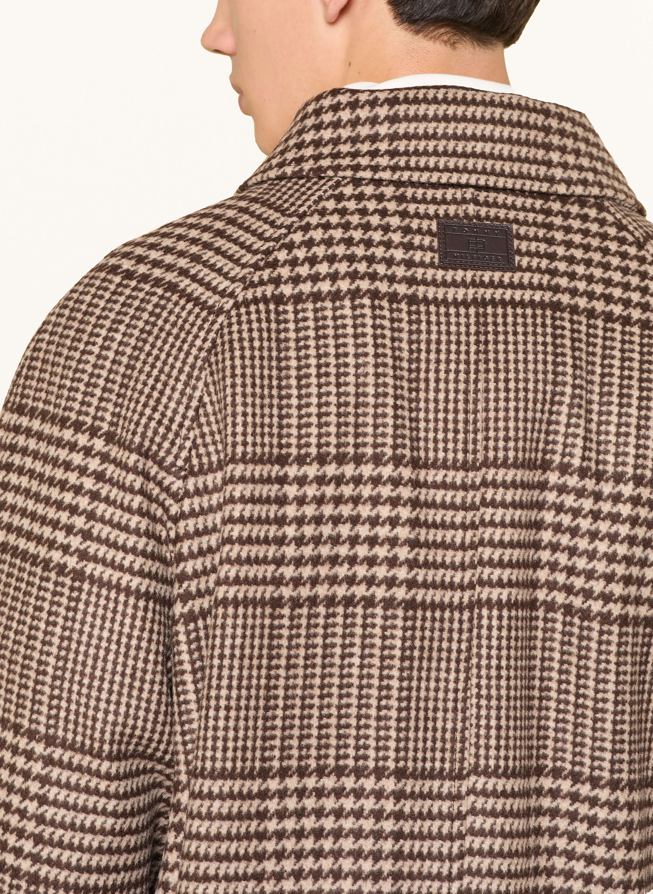 Thumbnail - Tommy Hilfiger Wollmantel braun