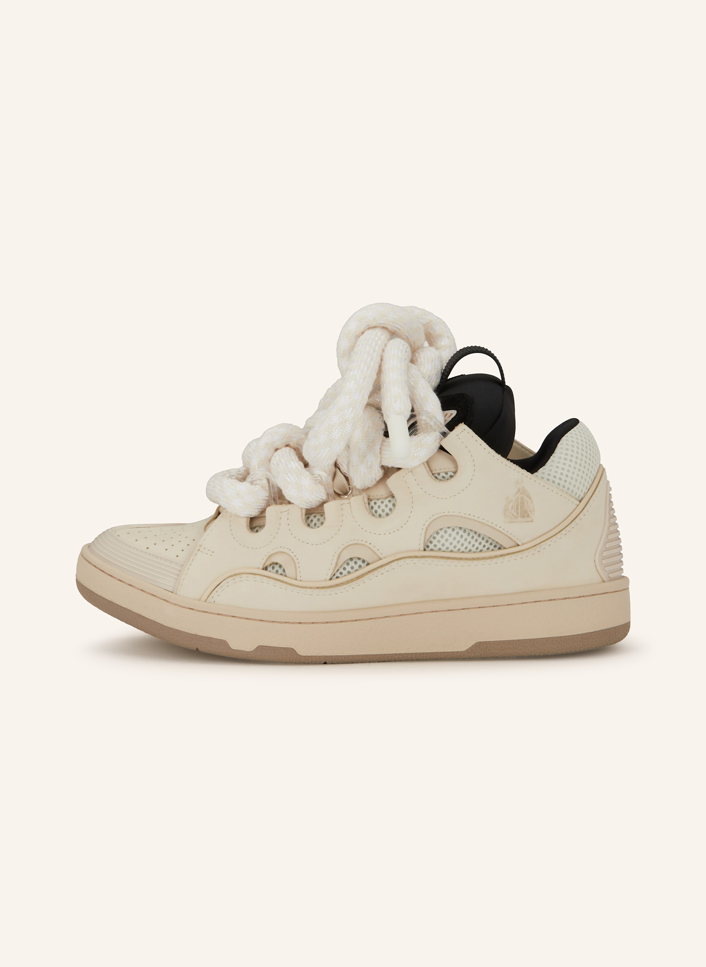 Thumbnail - Lanvin Sneaker Curb beige