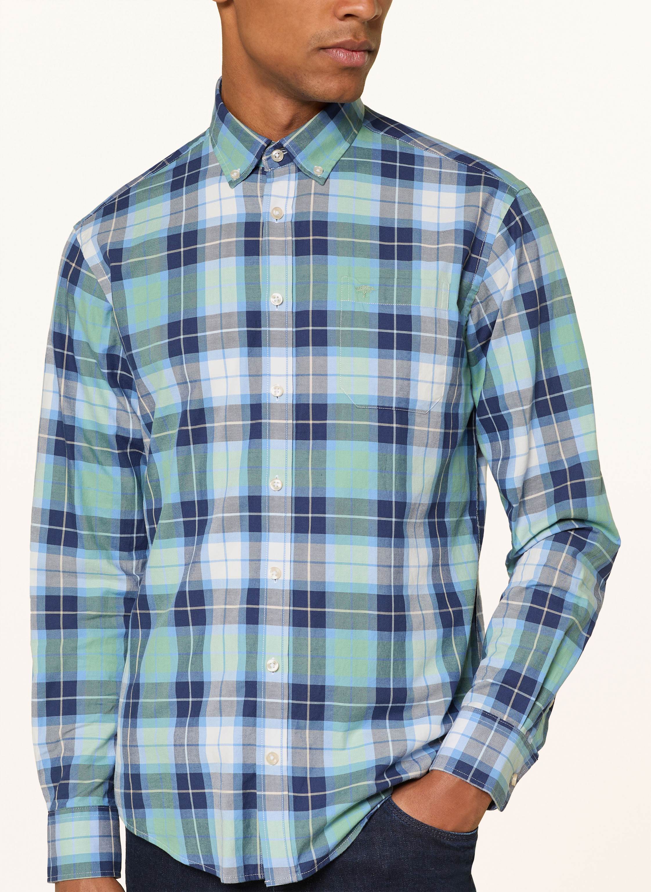 Thumbnail - Fynch-Hatton Hemd Regular Fit gruen