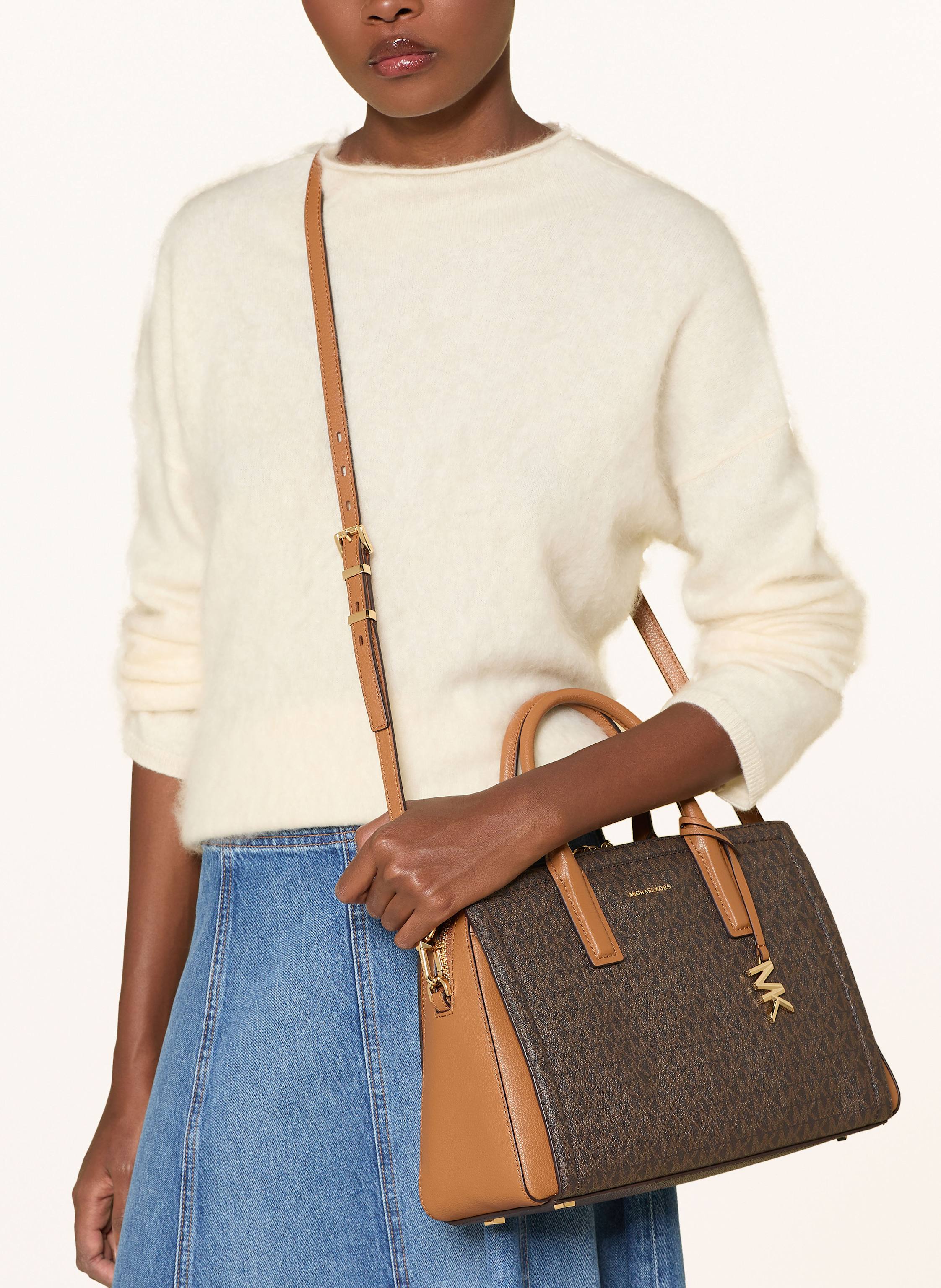 Thumbnail - Michael Kors Handtasche Laila Medium braun
