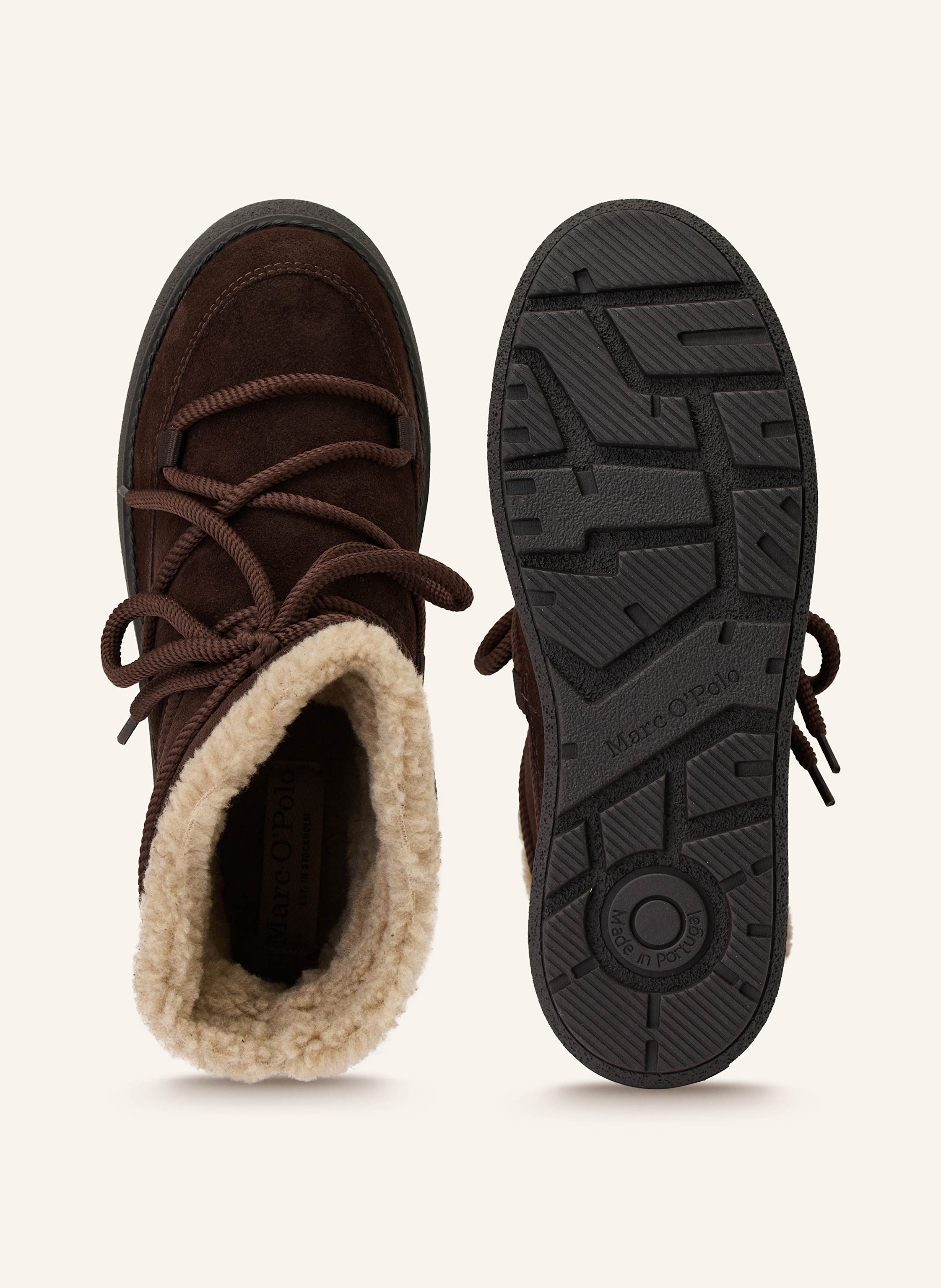 Thumbnail - Marc O'polo Plateau-Boots Pia braun