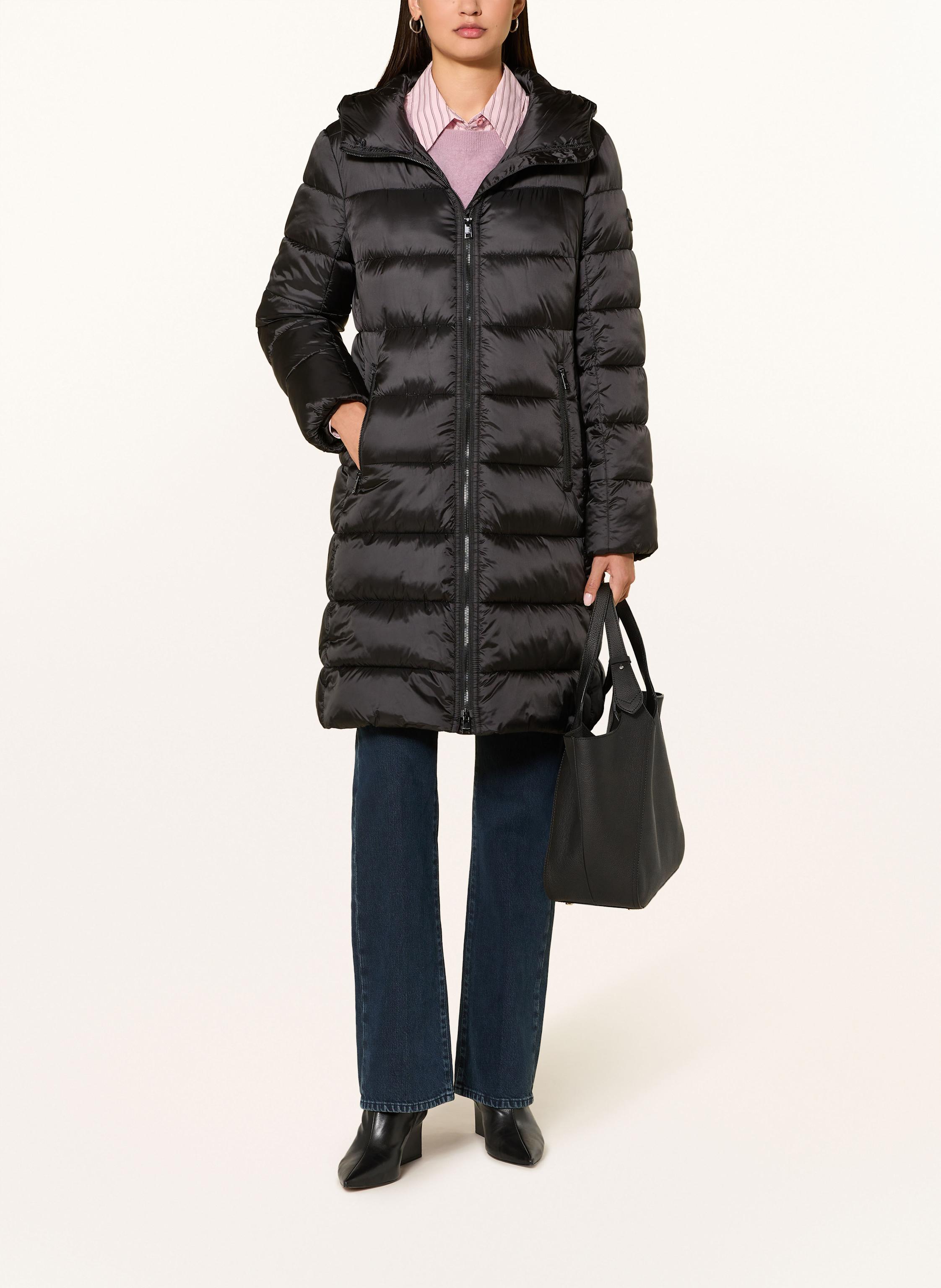 Thumbnail - Marc Cain Steppmantel schwarz