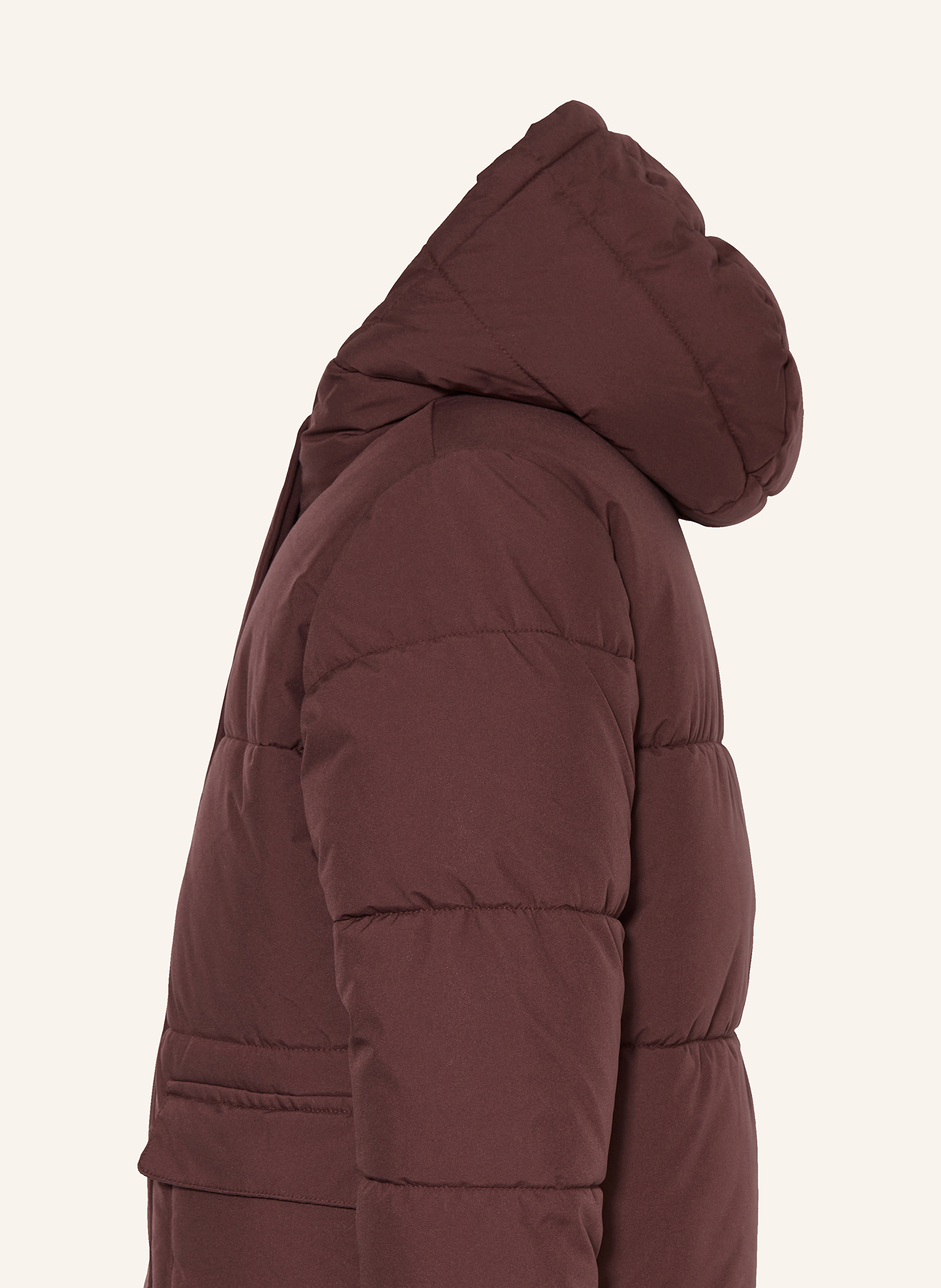 Thumbnail - S.Oliver Red Steppmantel Mit Kunstfell rot