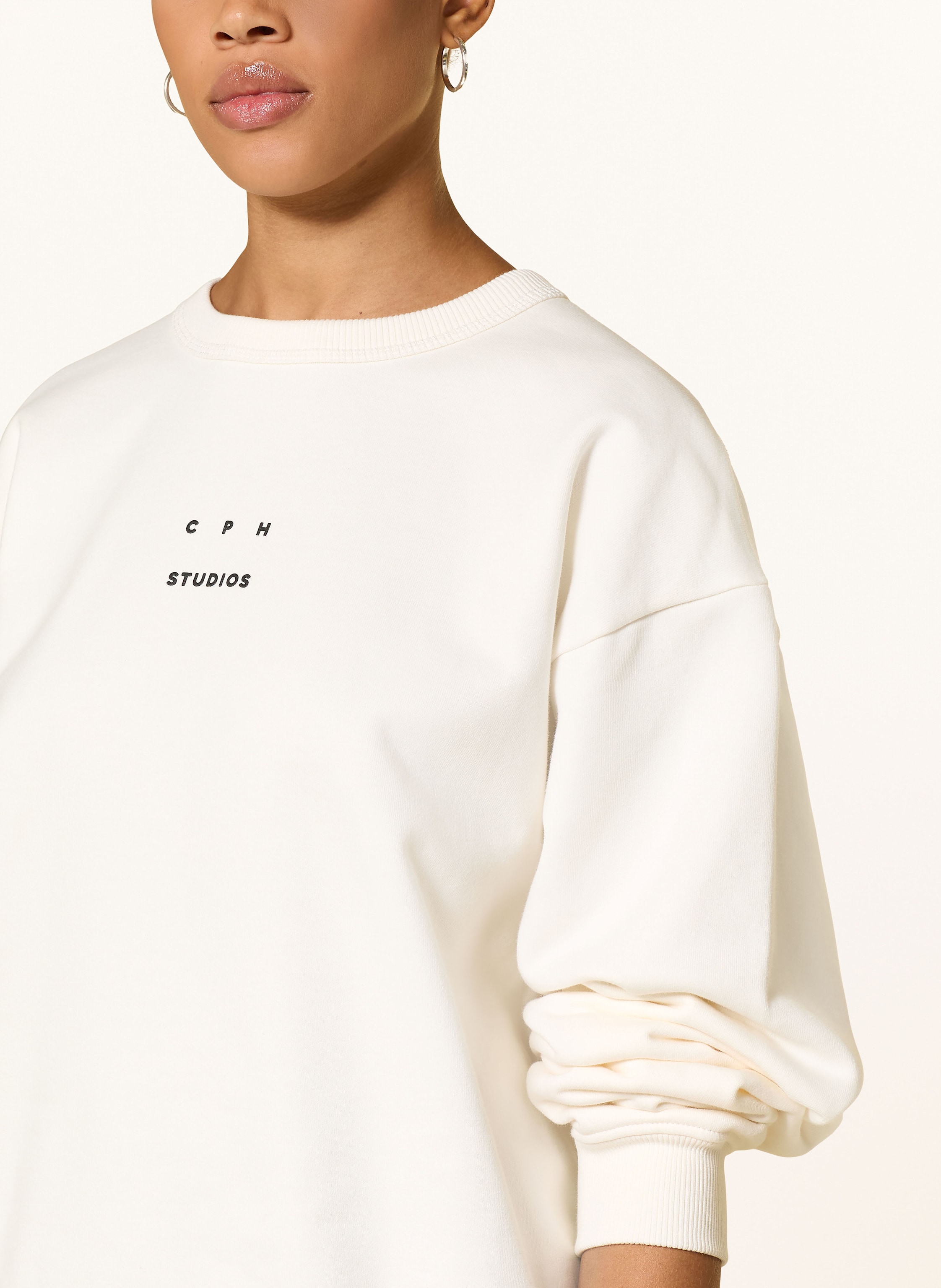 Thumbnail - Copenhagen Studios Sweatshirt weiss