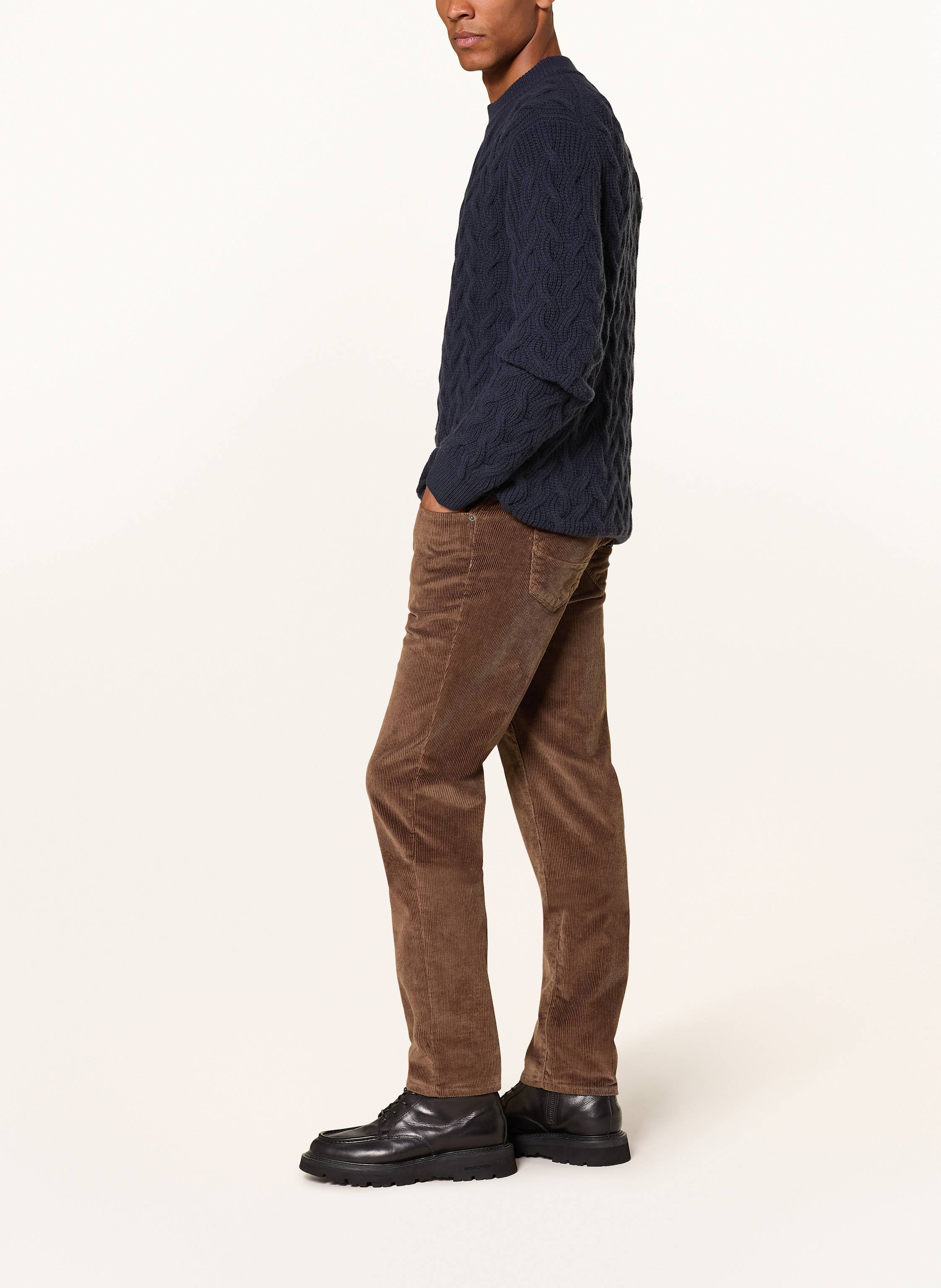 Thumbnail - Brax Cordhose Cadiz Straight Fit braun