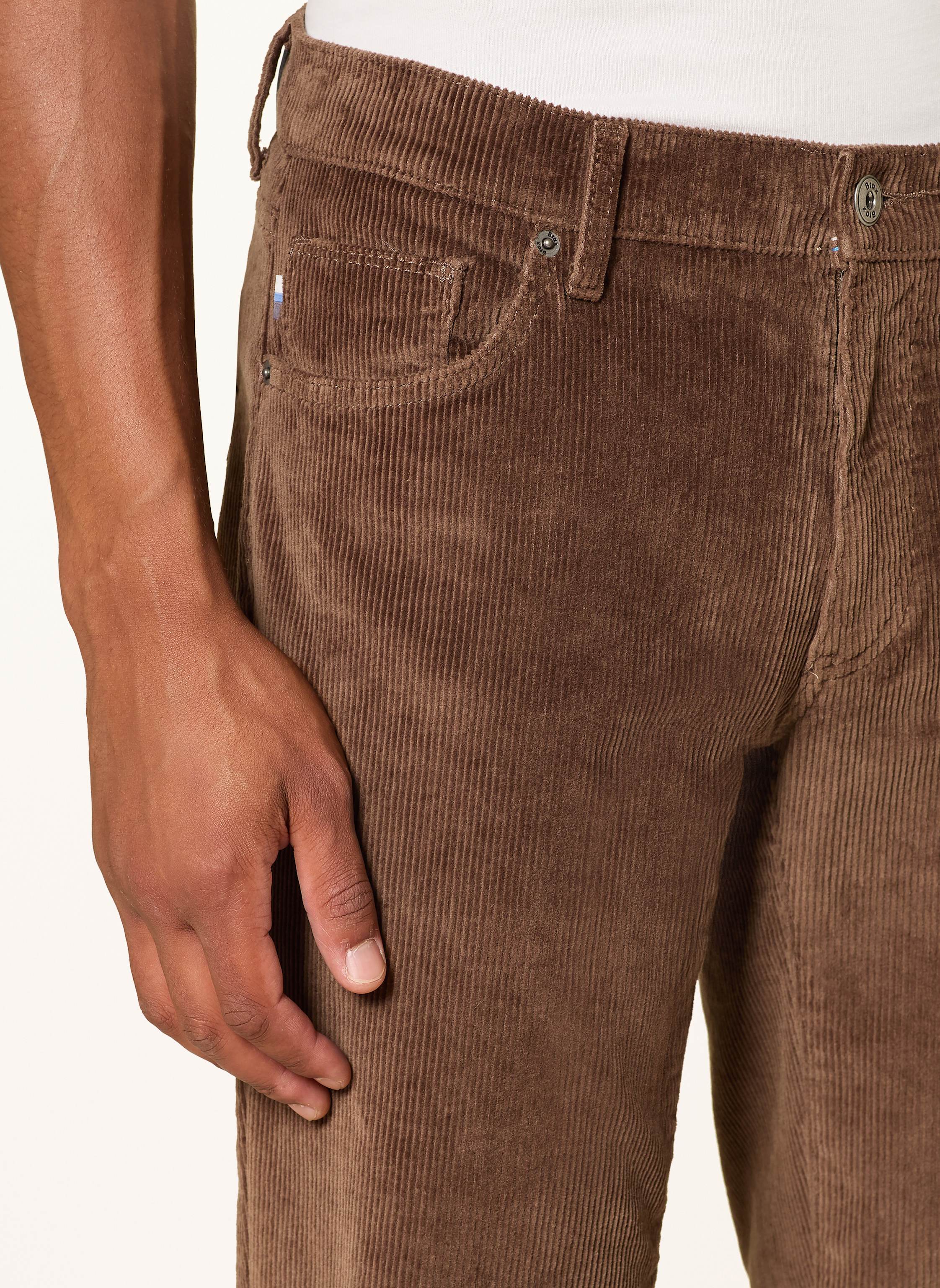 Thumbnail - Brax Cordhose Cadiz Straight Fit braun