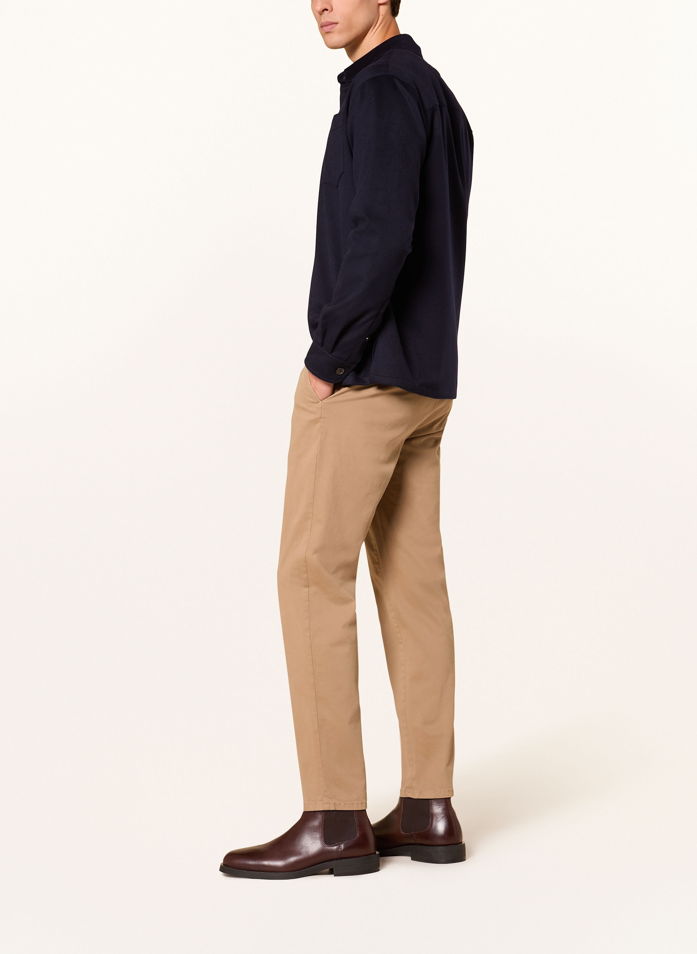 Thumbnail - Brax Chino Tino Relaxed Fit braun
