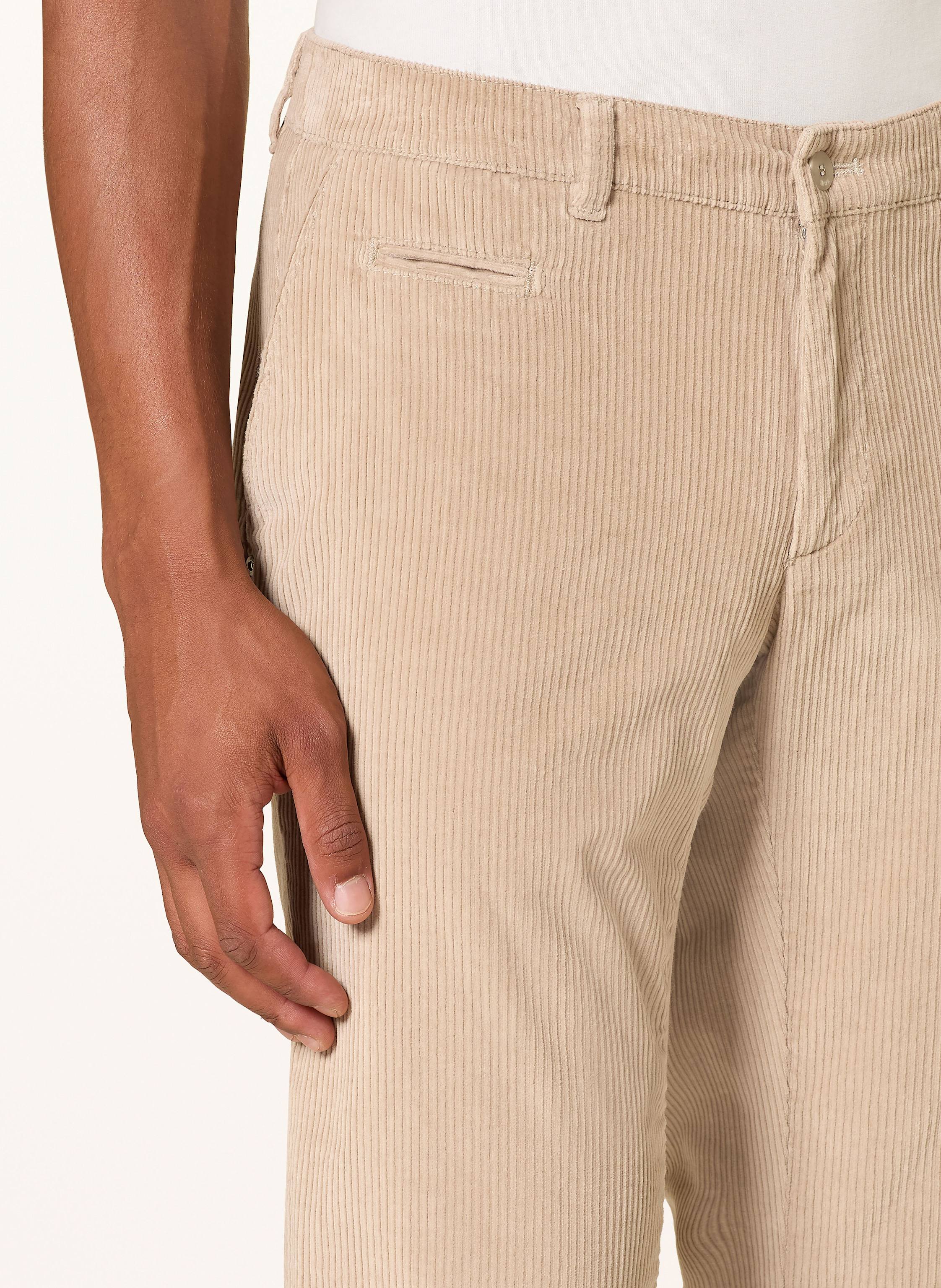 Thumbnail - Brax Cordchino Fabio Dx Modern Fit braun