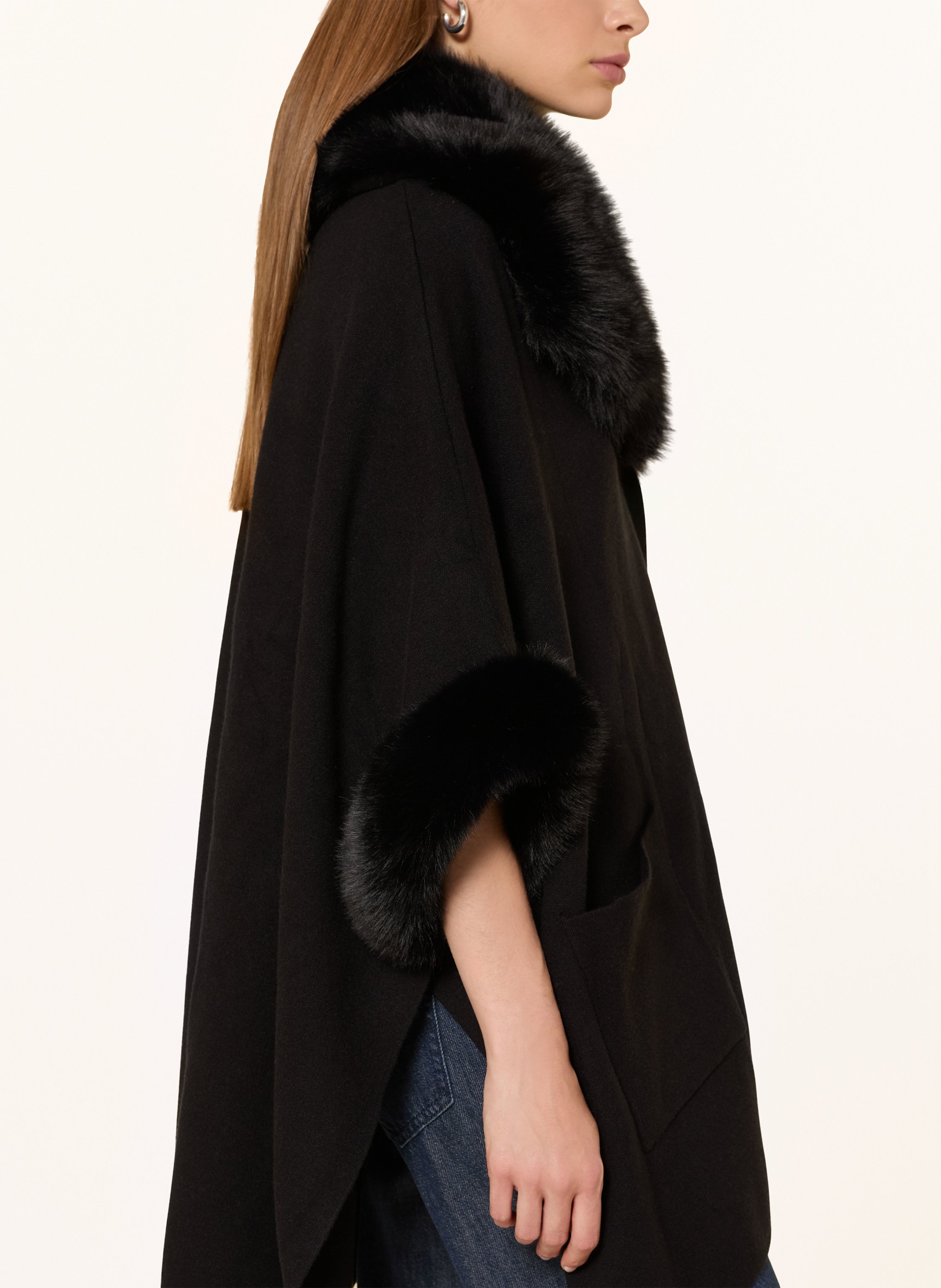 Thumbnail - Joseph Ribkoff Poncho schwarz