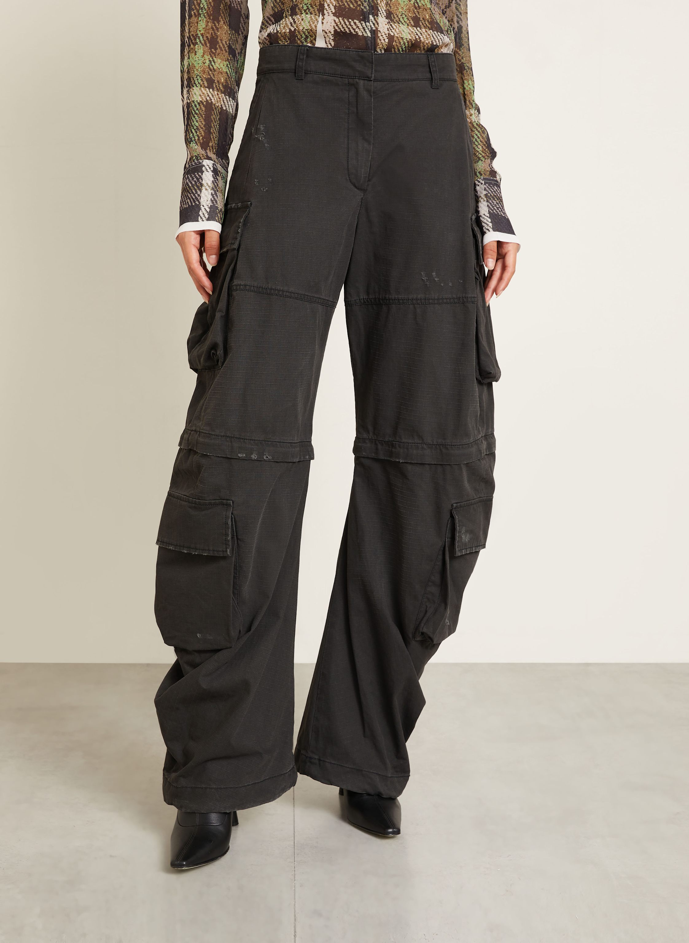 Thumbnail - Acne Studios Cargohose schwarz
