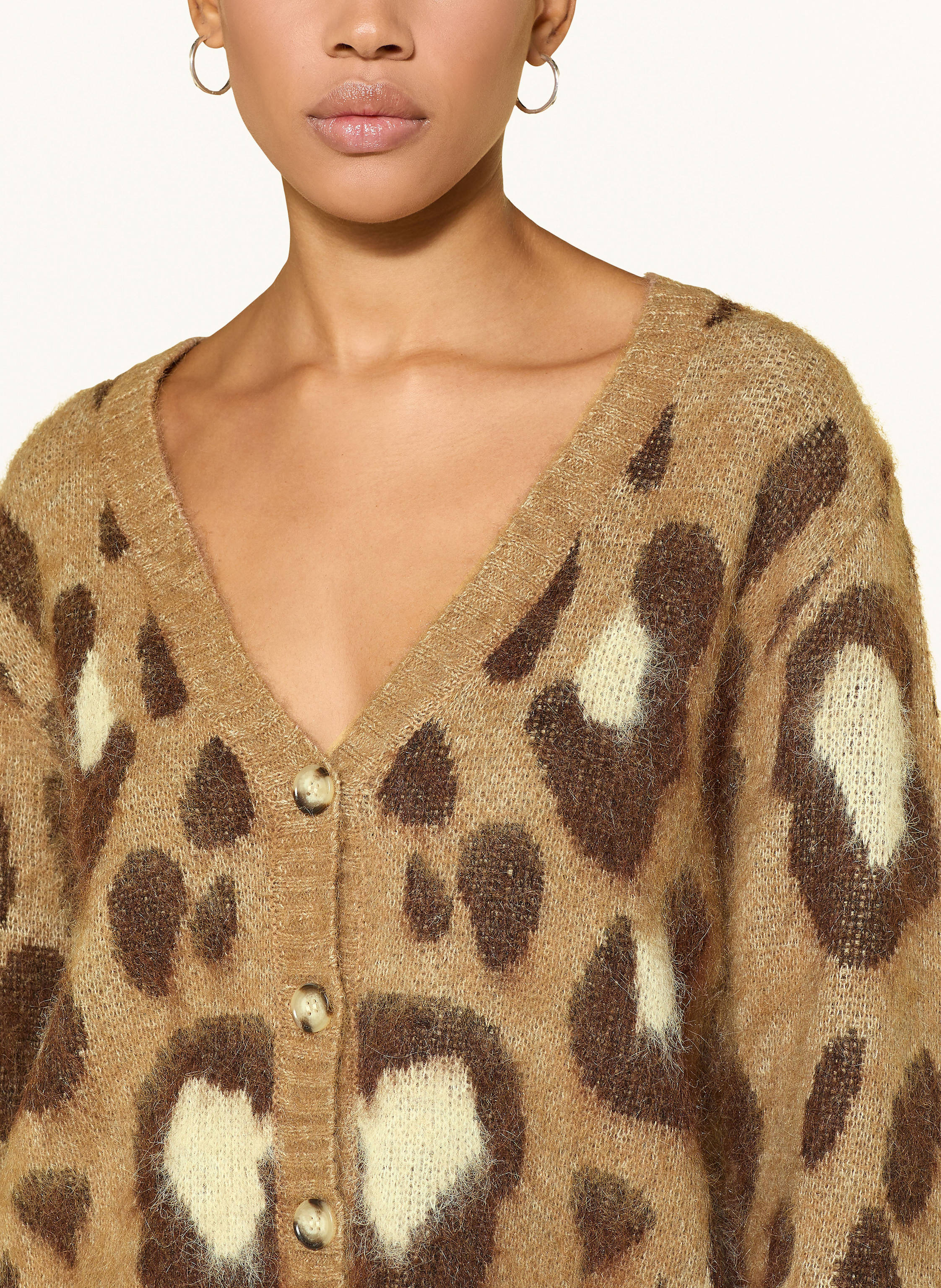 Thumbnail - Only Strickjacke braun