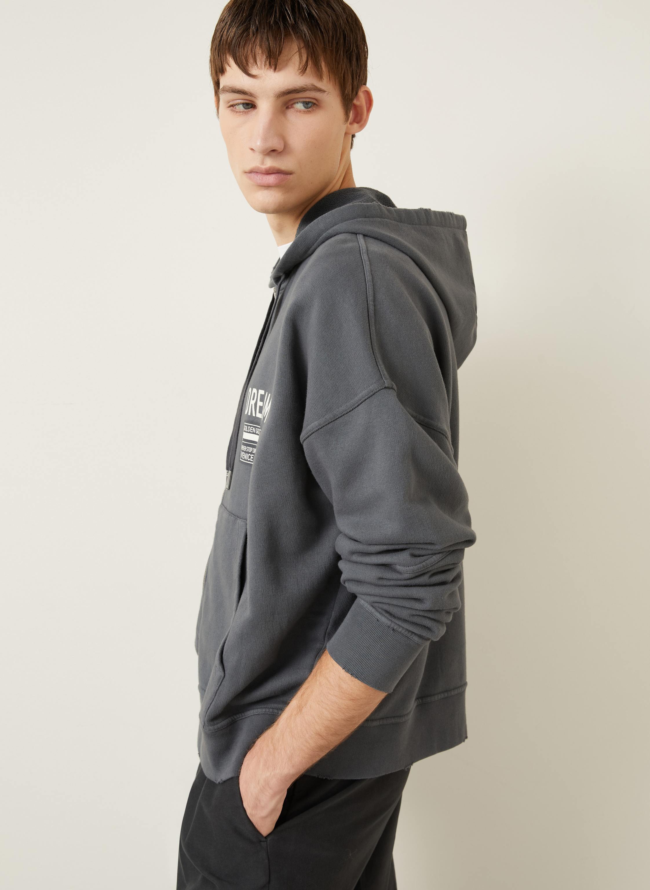 Thumbnail - Golden Goose Sweatjacke Journey grau