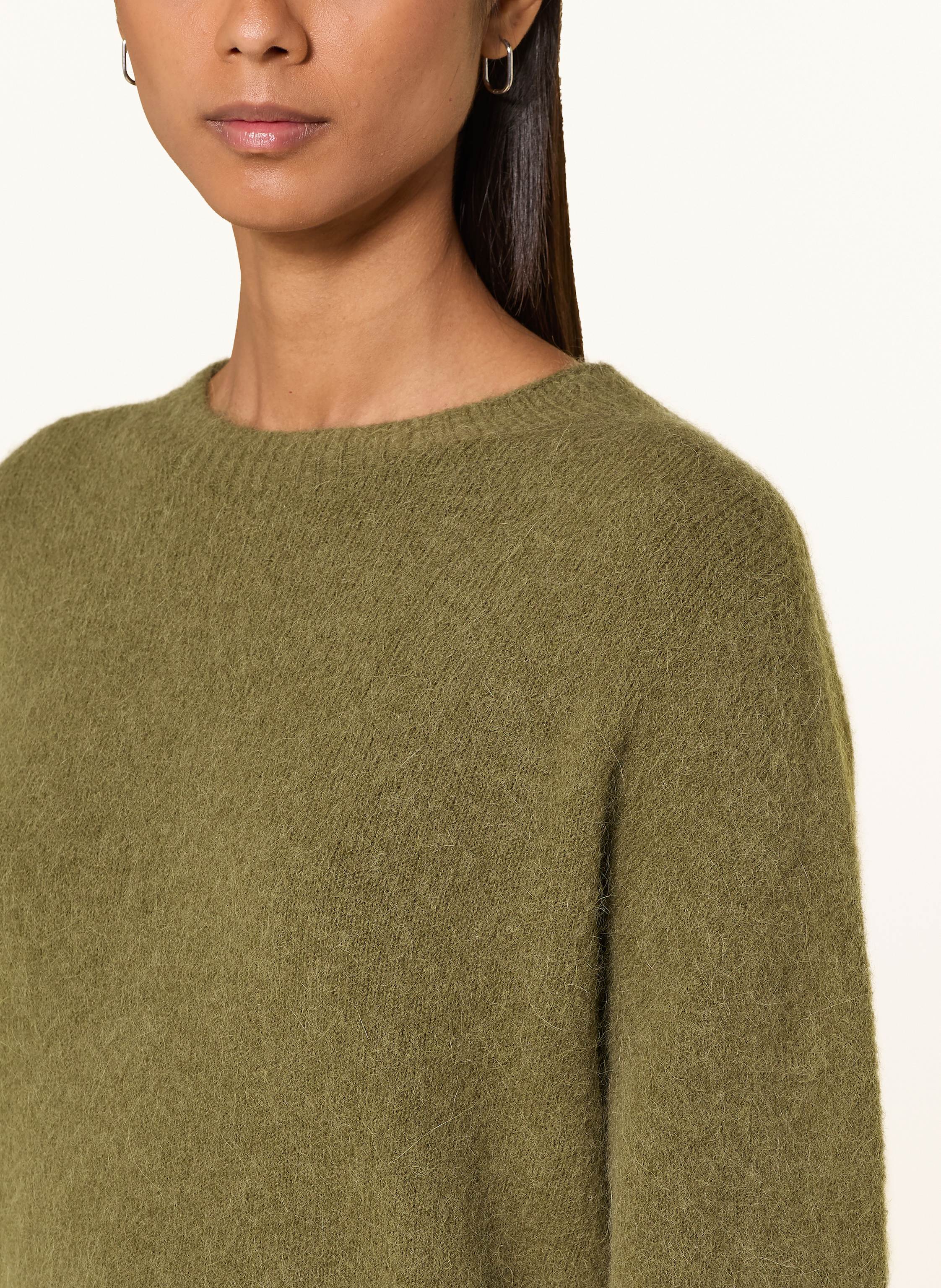 Thumbnail - Oui Pullover Mit 3/4-Arm gruen