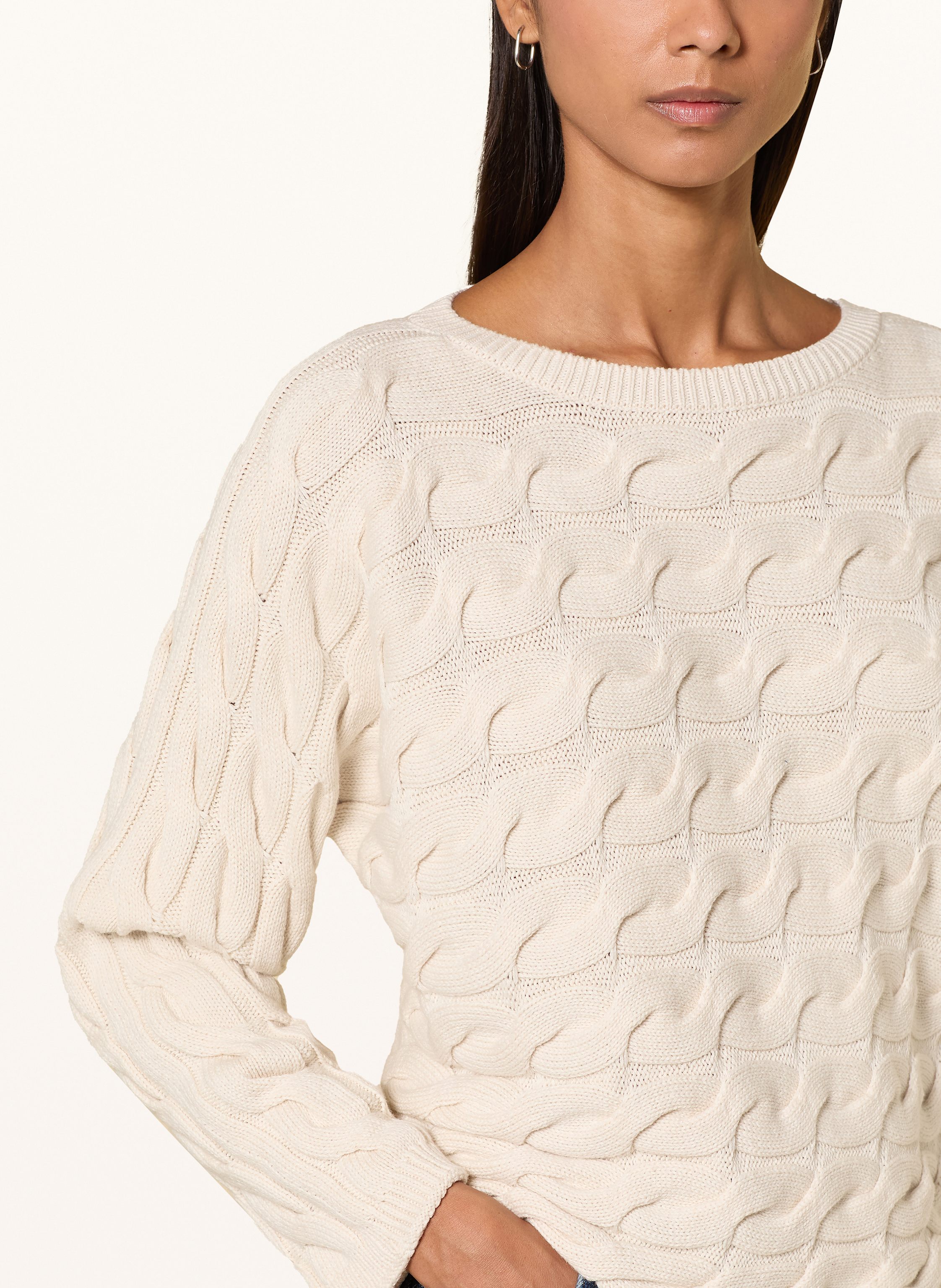 Thumbnail - Oui Pullover Sirah weiss