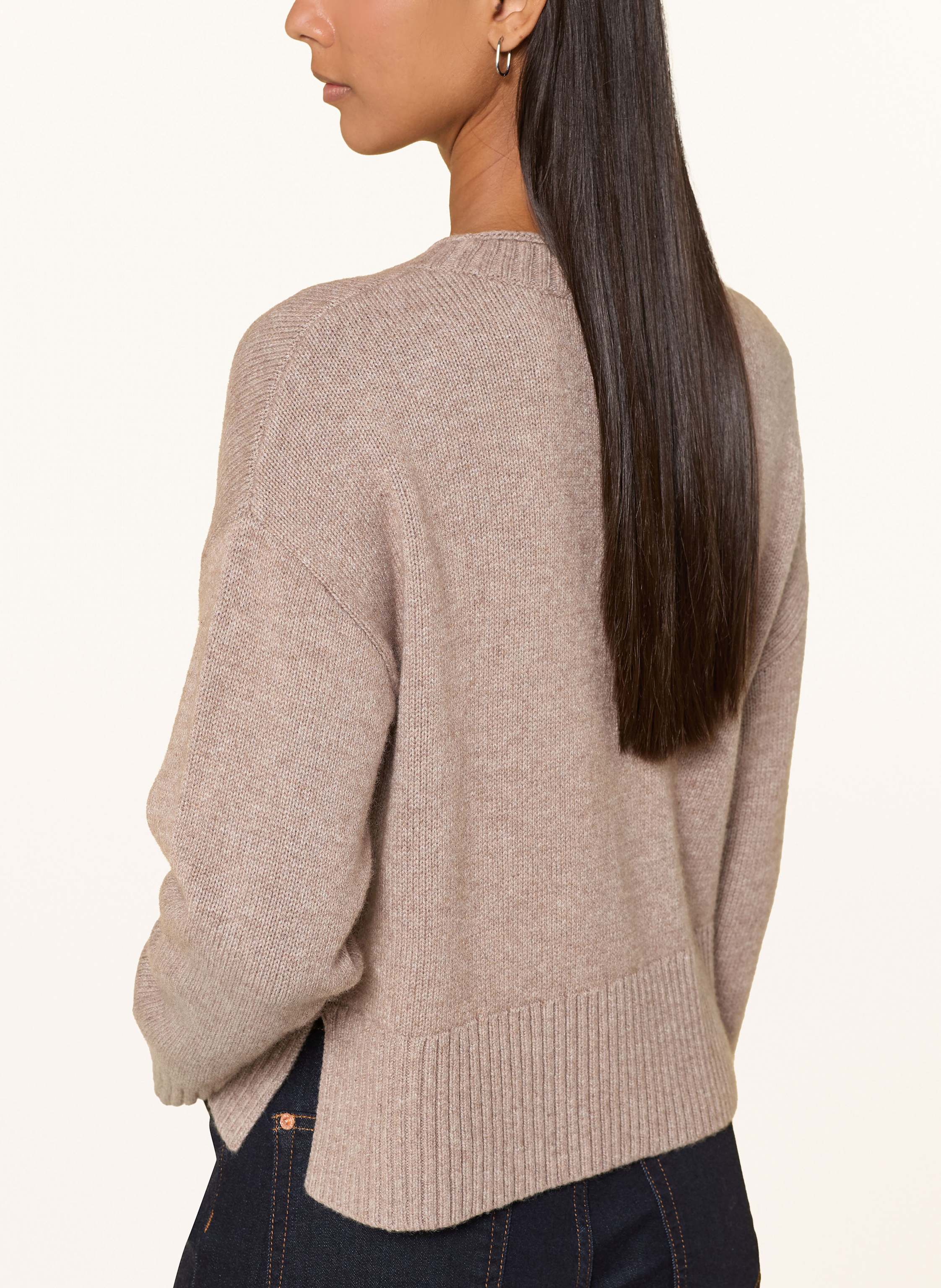 Thumbnail - Oui Pullover beige