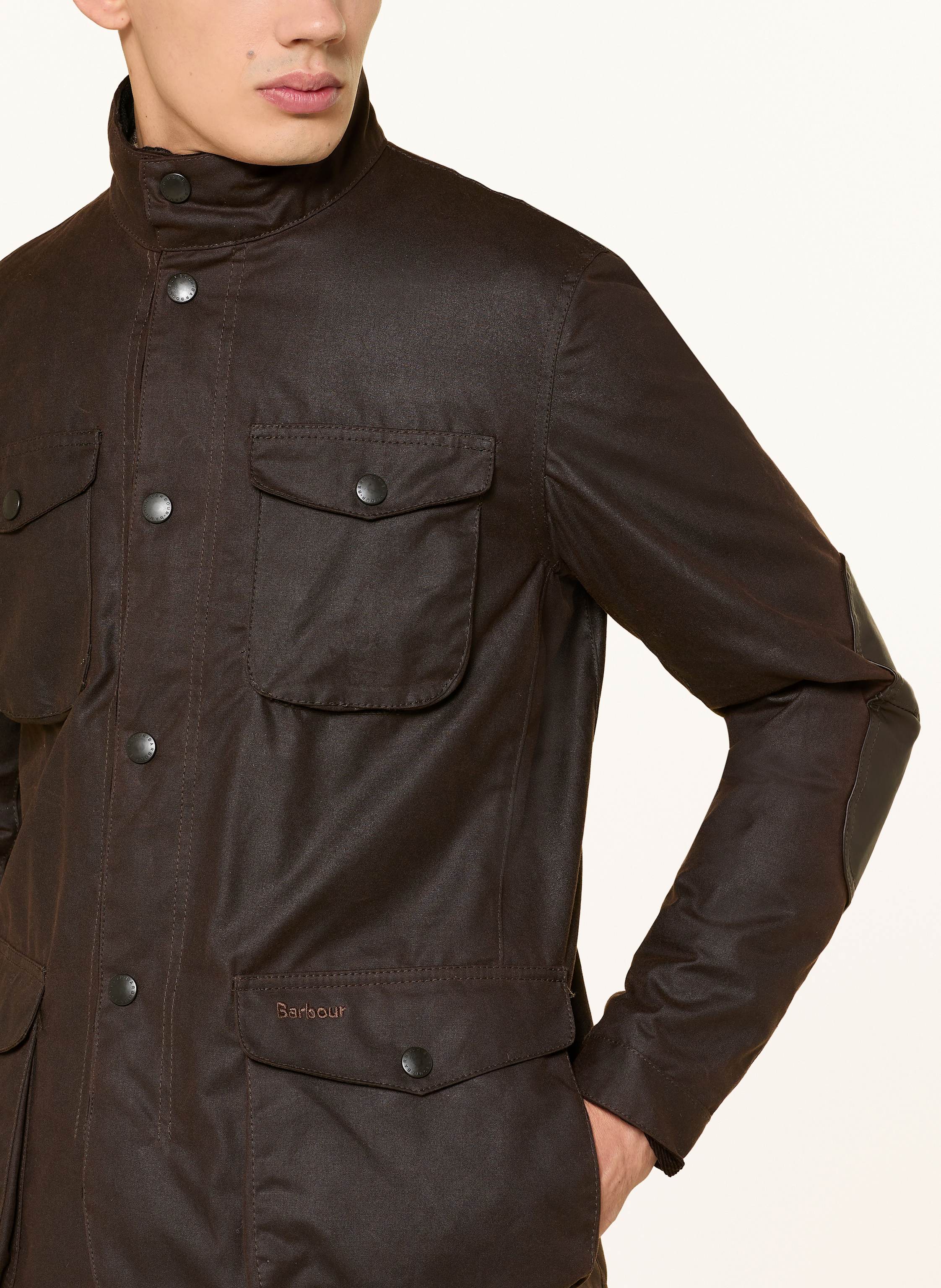 Thumbnail - Barbour Fieldjacket Ogston Wax braun
