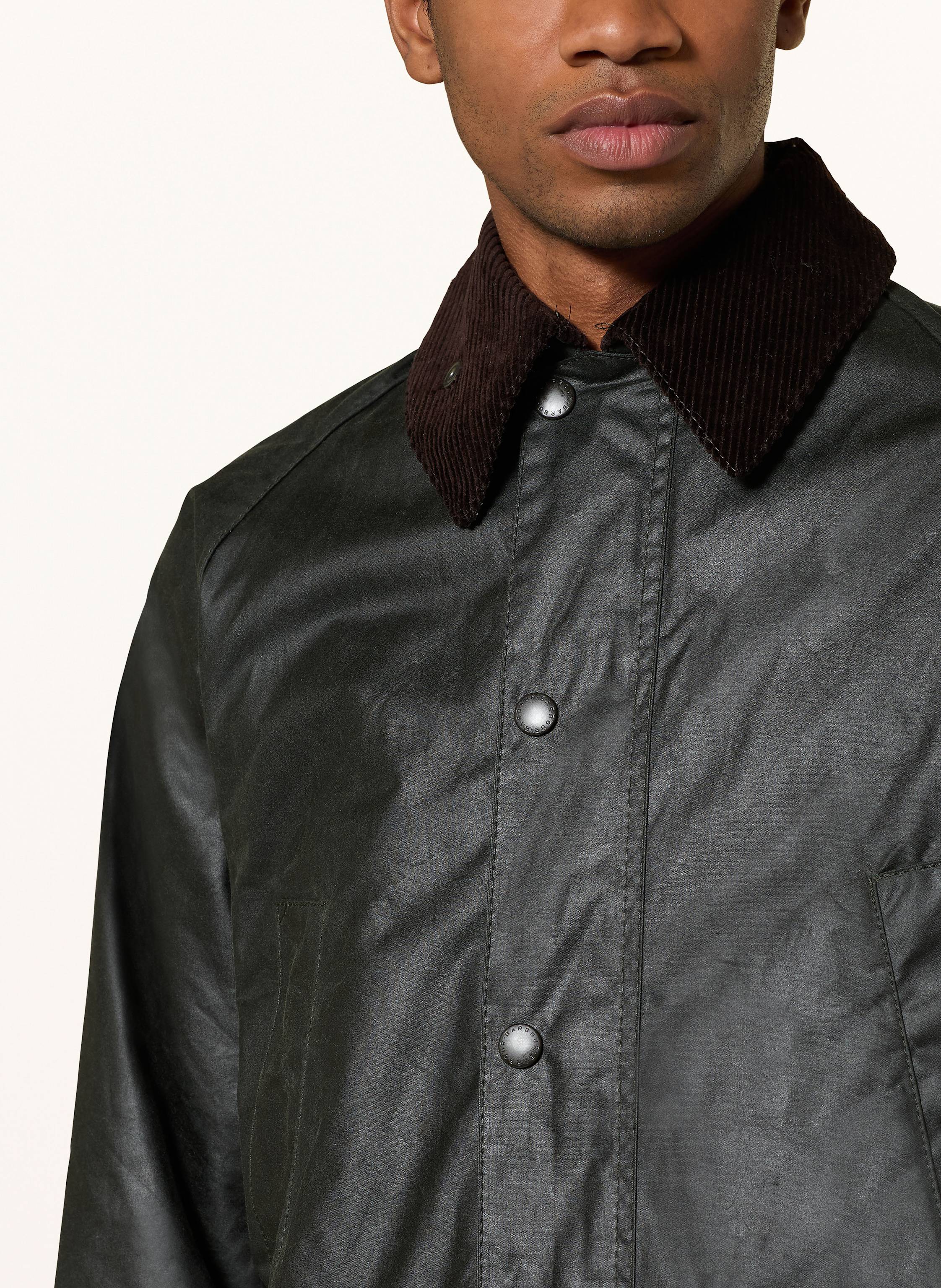 Thumbnail - Barbour Fieldjacket Bedale Wax gruen