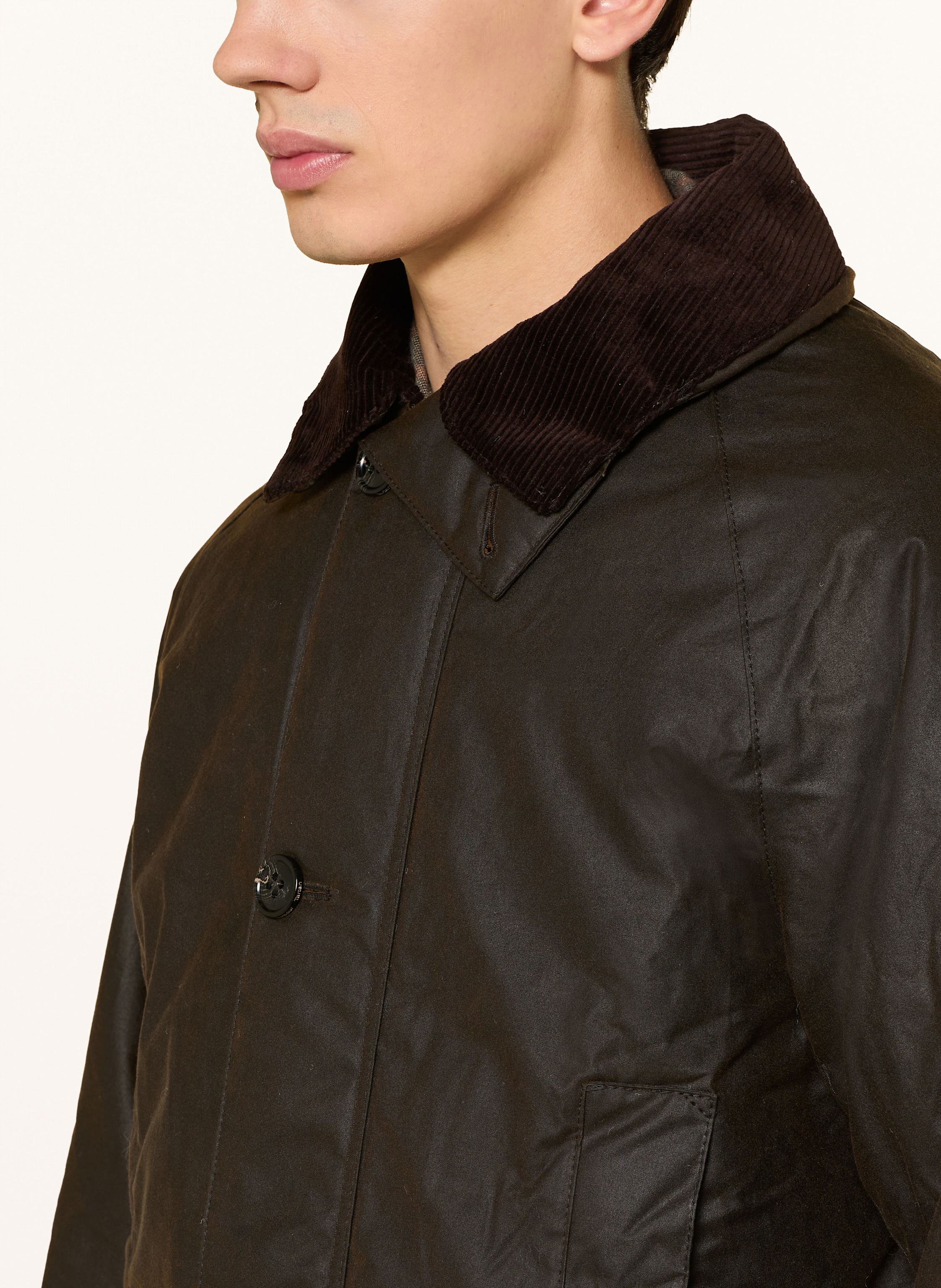 Thumbnail - Barbour Parka Beaudale Wax Mit Abnehmbarer Kapuze braun