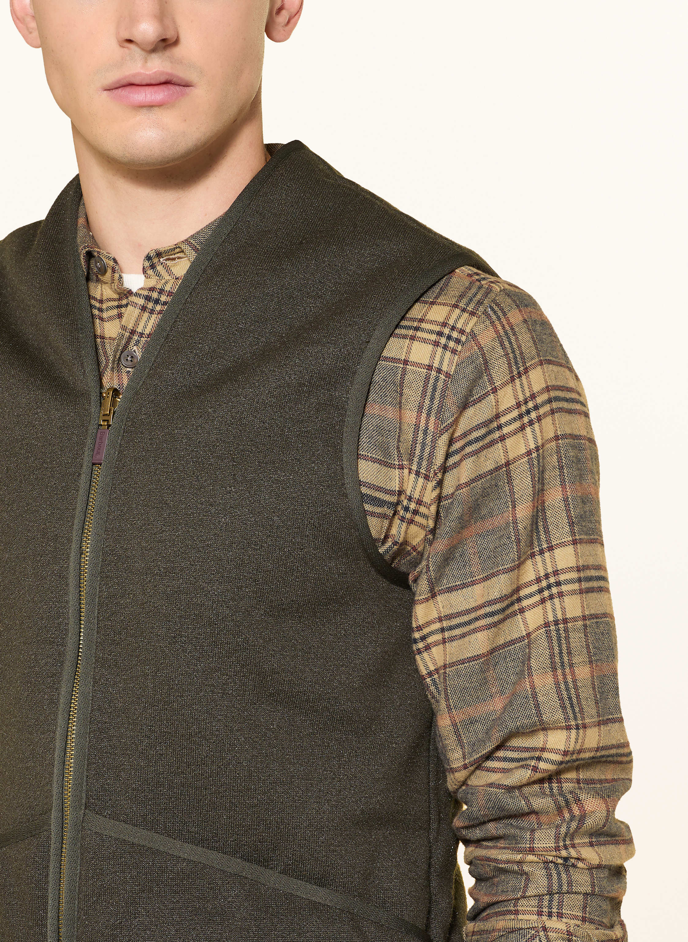 Thumbnail - Barbour Weste Warm Pile gruen