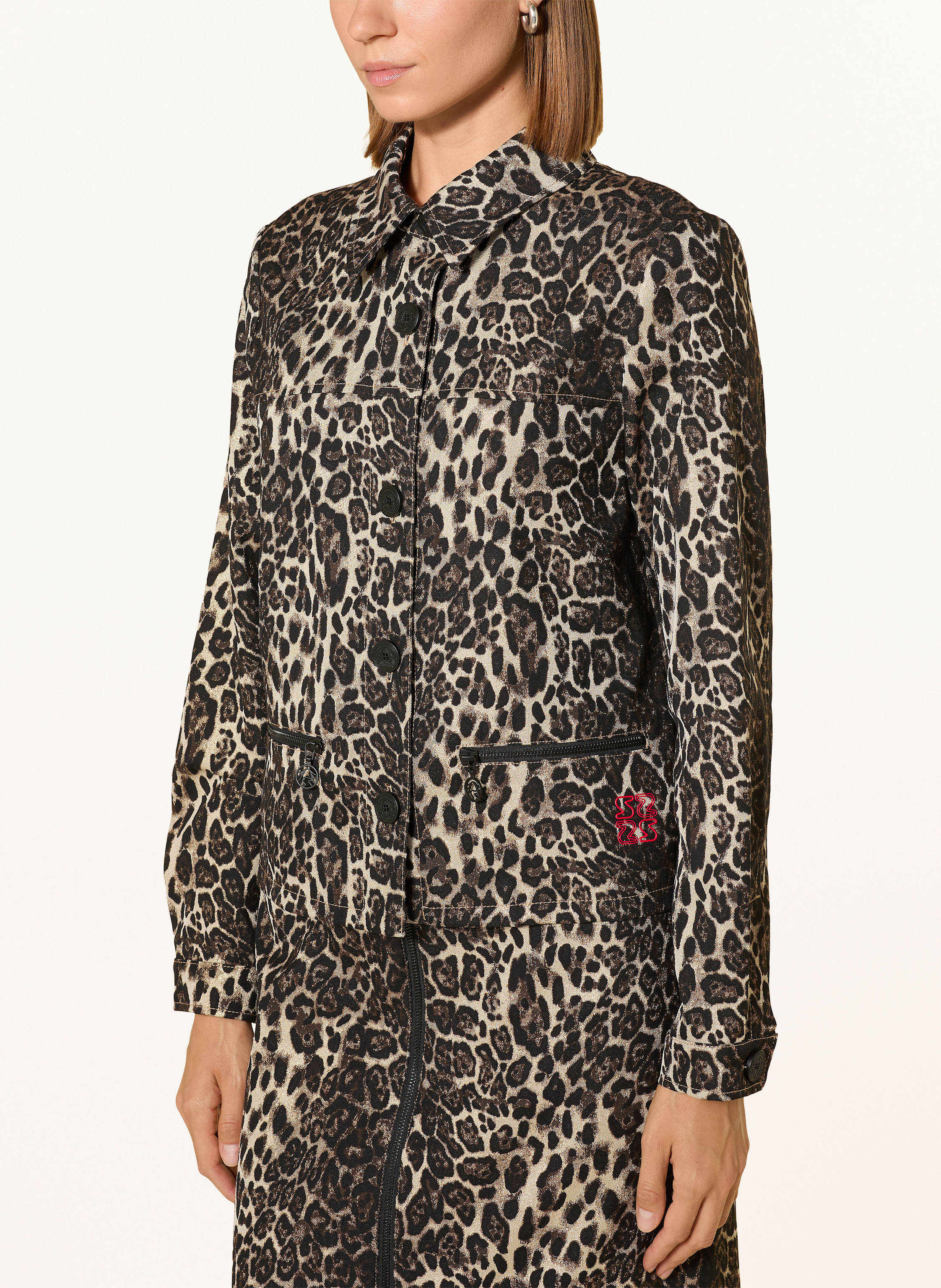 Thumbnail - Sportalm Kastenjacke Mit Glitzergarn beige