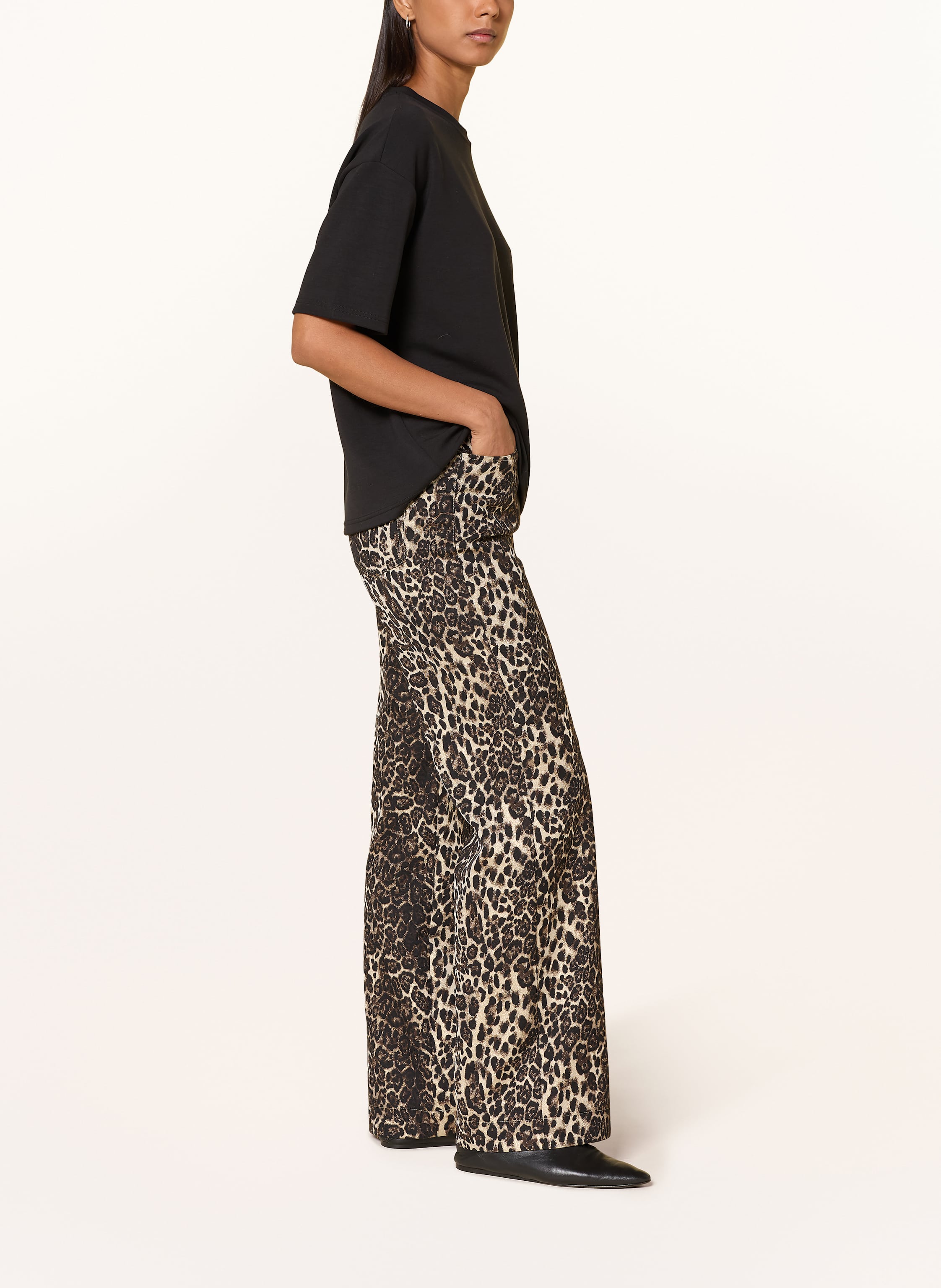 Thumbnail - Sportalm Hose Mit Glitzergarn braun