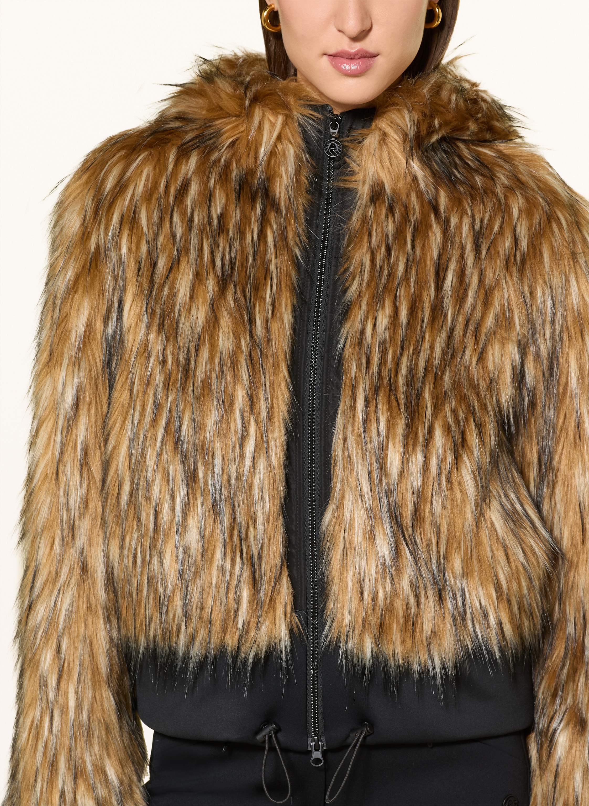 Thumbnail - Sportalm Kunstfell-Jacke beige