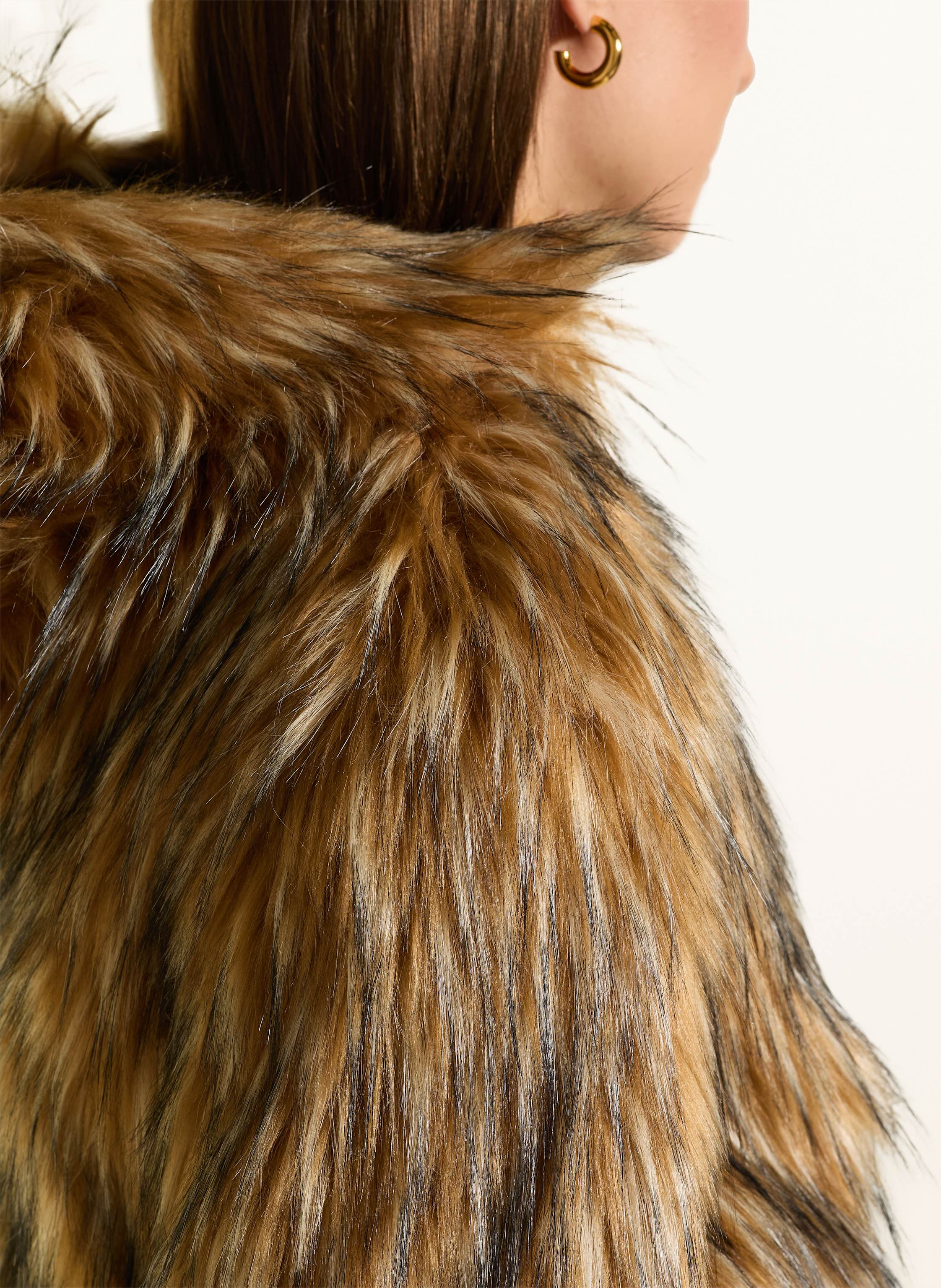 Thumbnail - Sportalm Kunstfell-Jacke beige