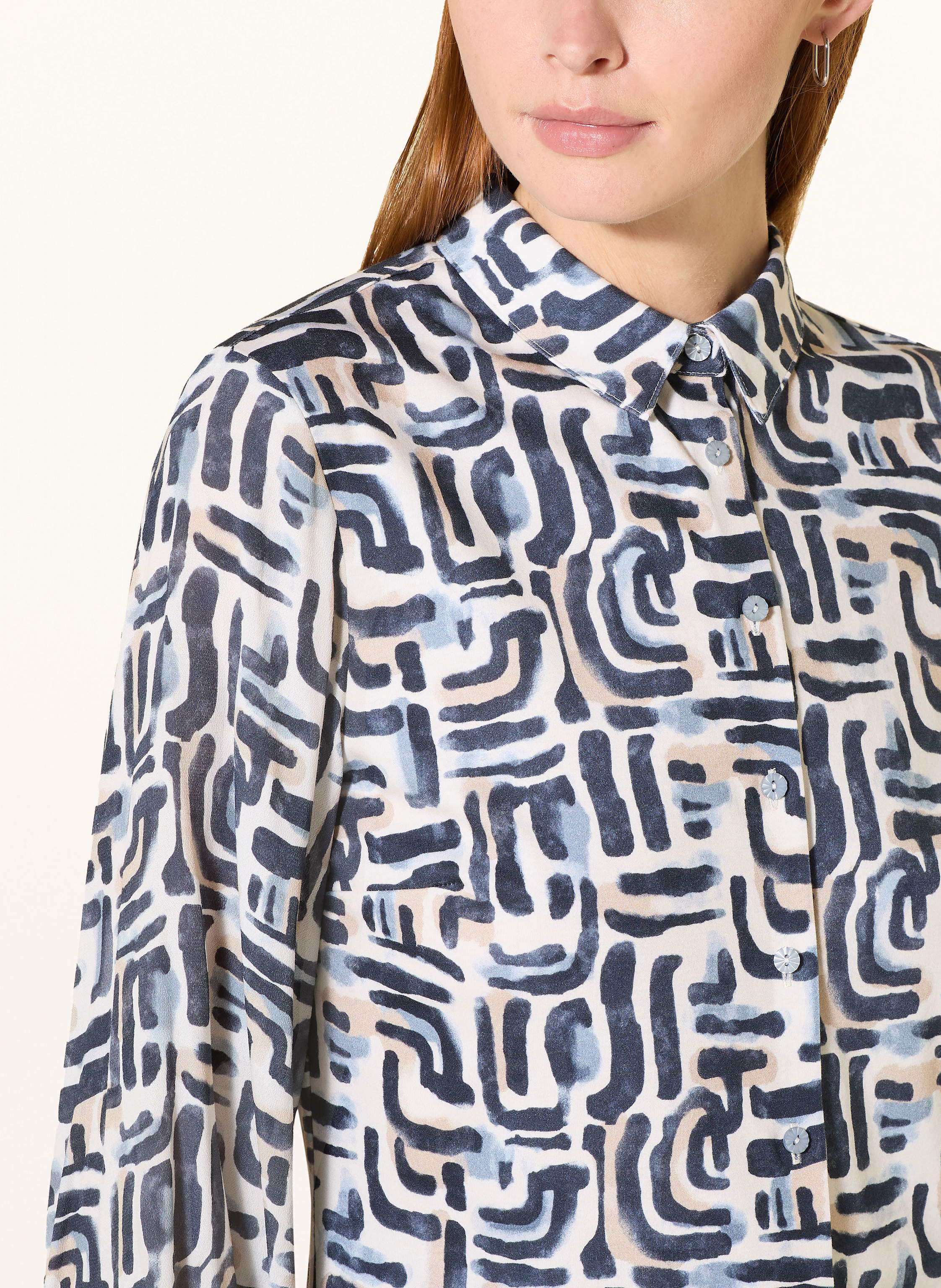 Thumbnail - Desoto Hemdbluse Pia blau