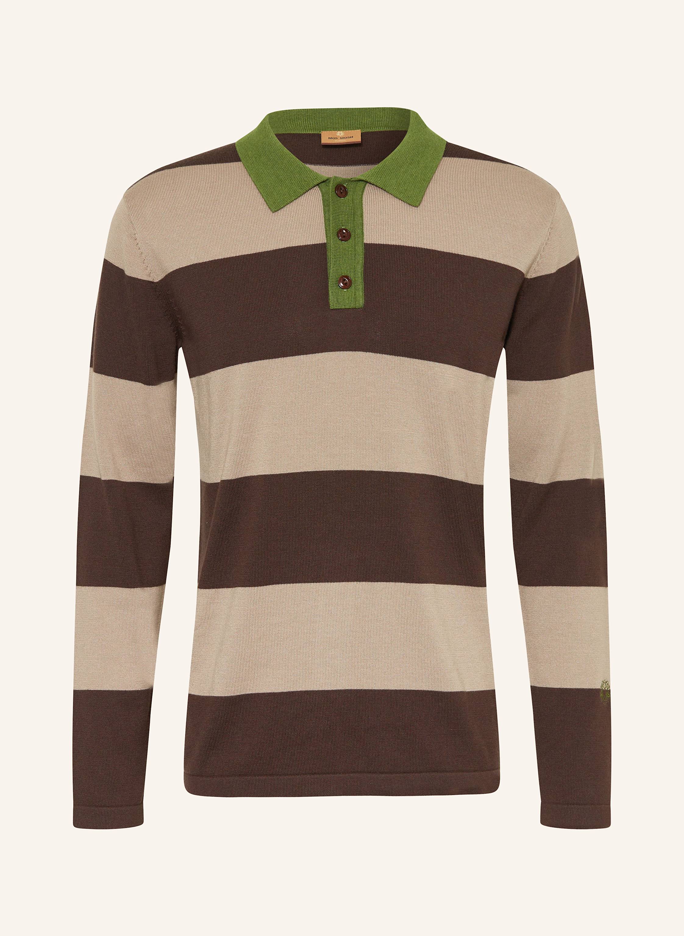 MOS MOSH Gallery Strick-Poloshirt MMGROYAL