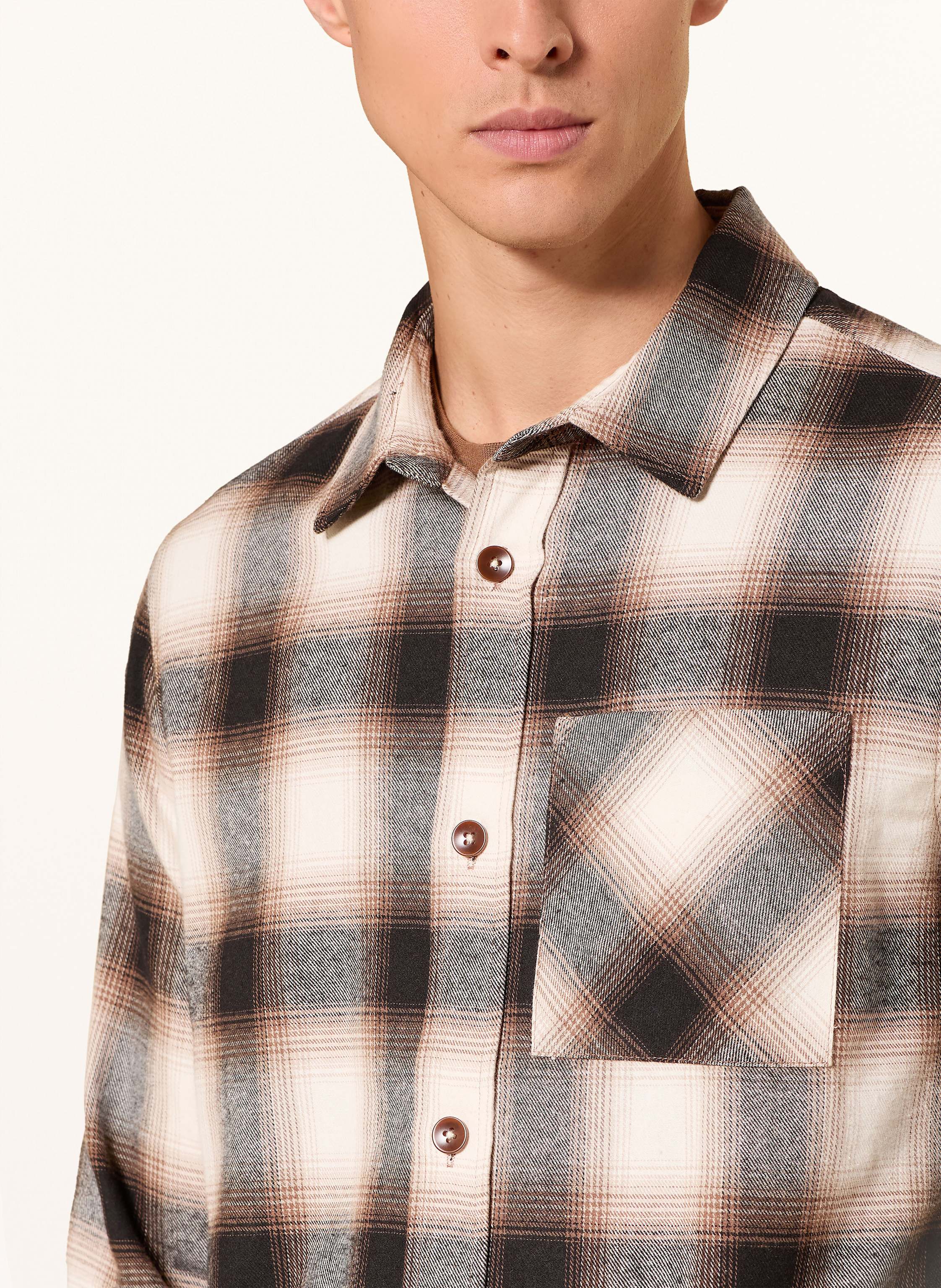 Thumbnail - Mos Mosh Gallery Overshirt Mmgdavid beige