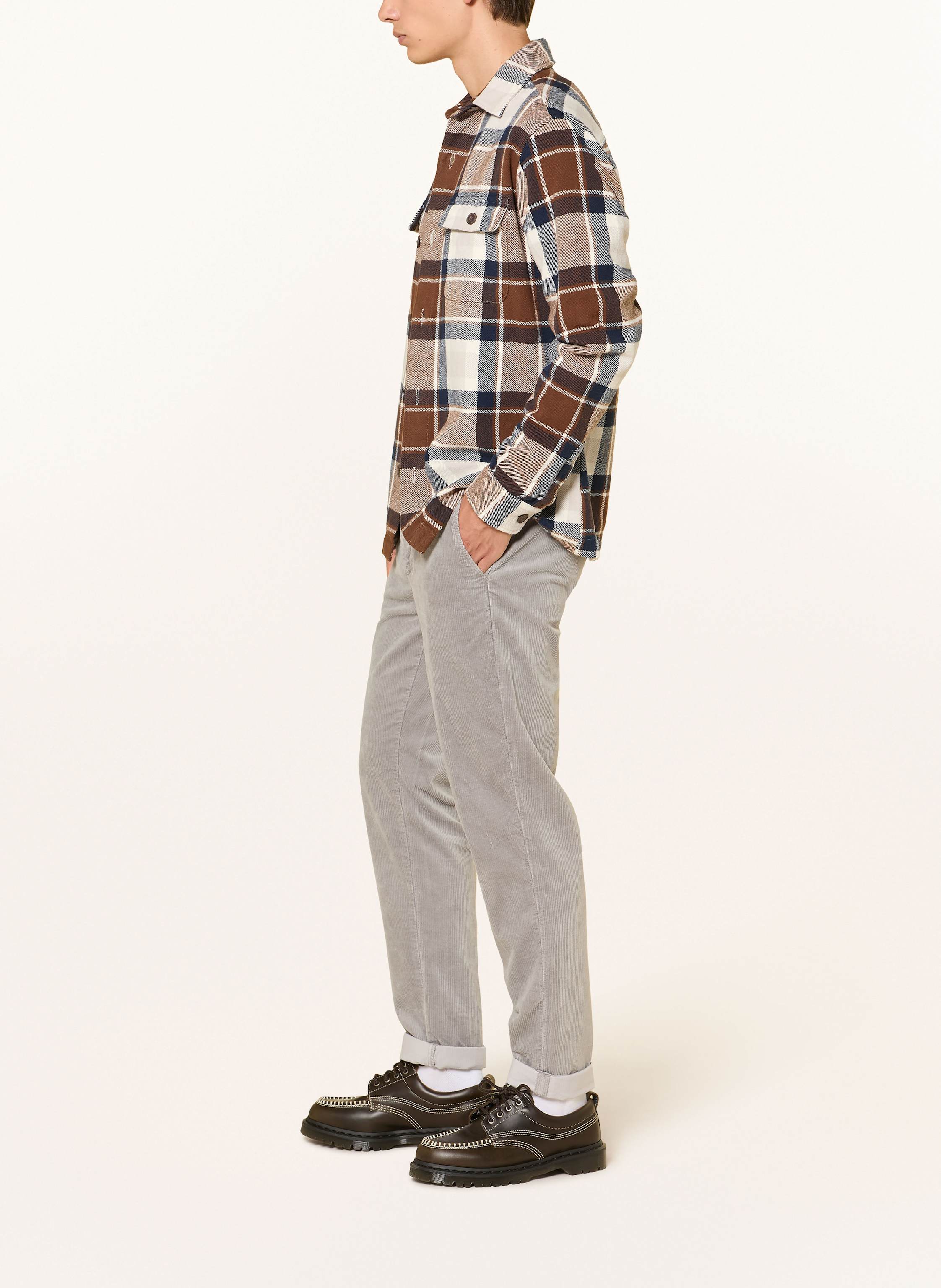 Thumbnail - Mos Mosh Gallery Cordhose Mmghunt Regular Fit grau
