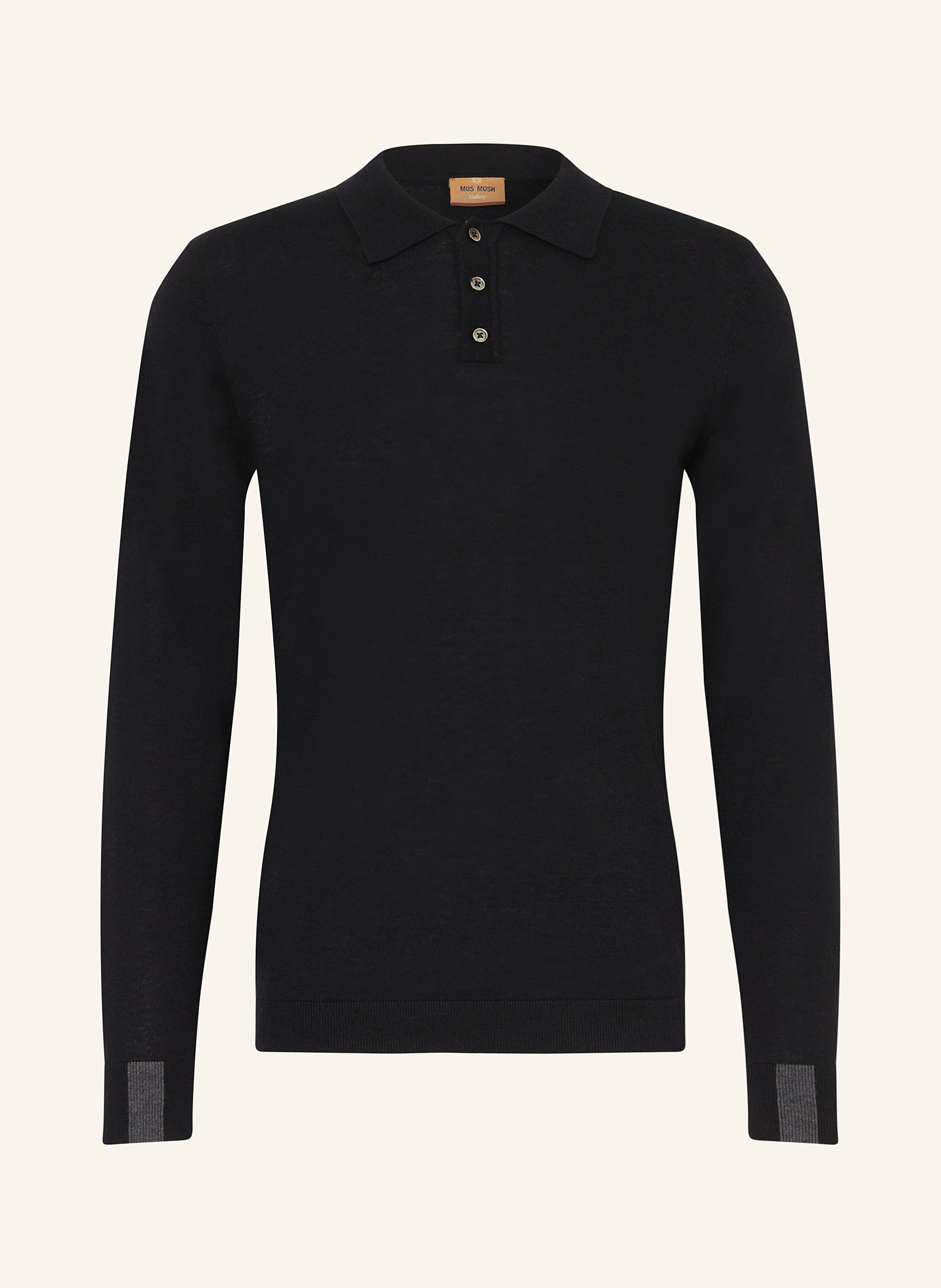 MOS MOSH Gallery Strick-Poloshirt MMGADAM