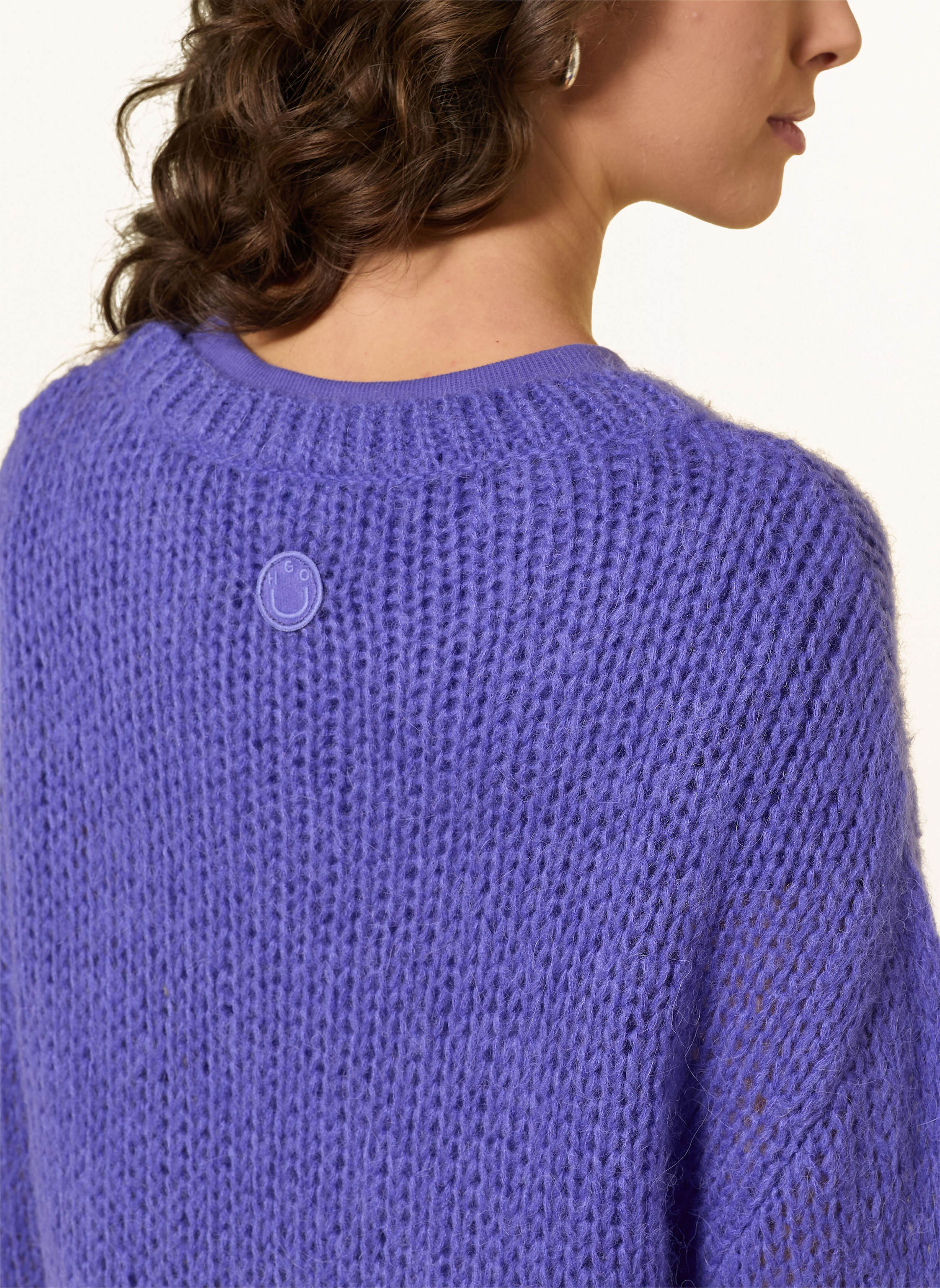 Thumbnail - Hugo Pullover Slookina Mit Alpaka lila