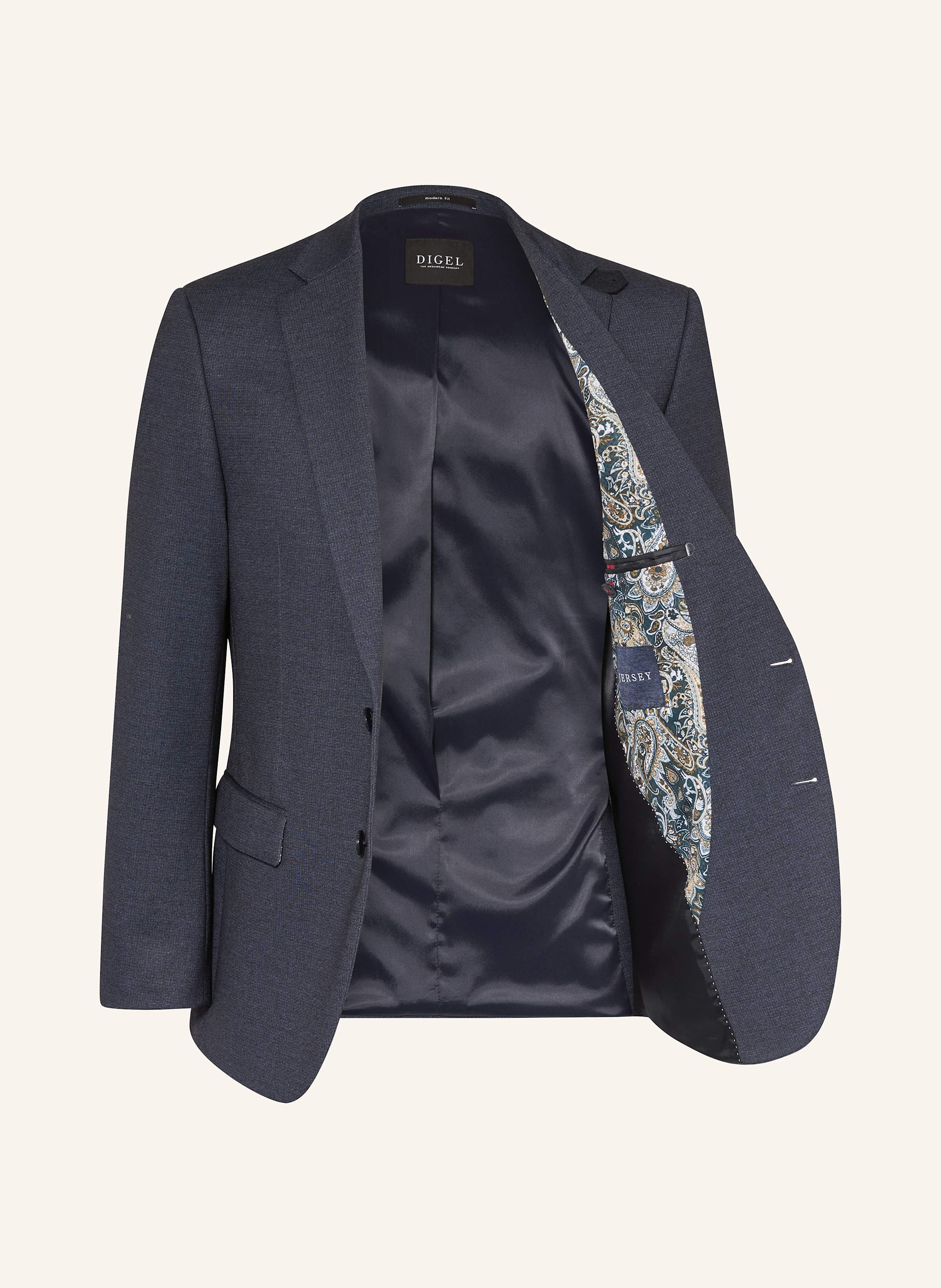 Thumbnail - Digel Anzugsakko Ezzo Regular Fit Aus Jersey blau