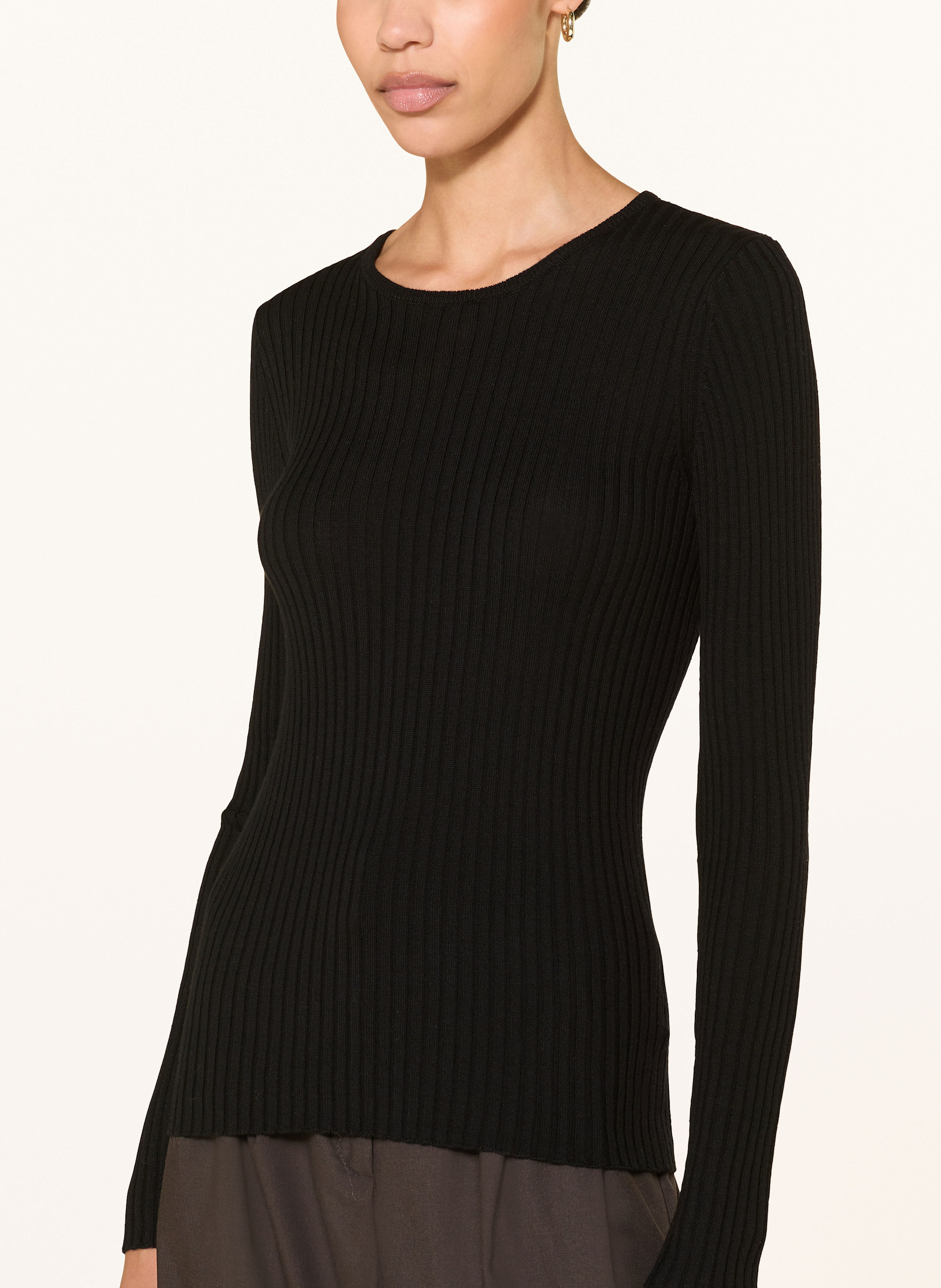 Thumbnail - Herskind Pullover Camb Aus Merinowolle schwarz