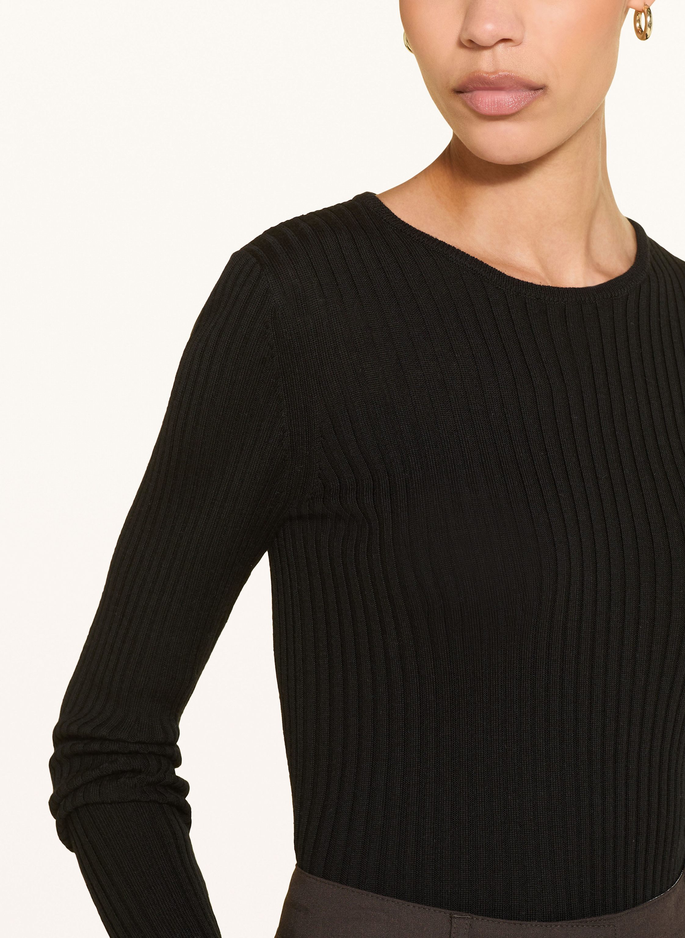 Thumbnail - Herskind Pullover Camb Aus Merinowolle schwarz