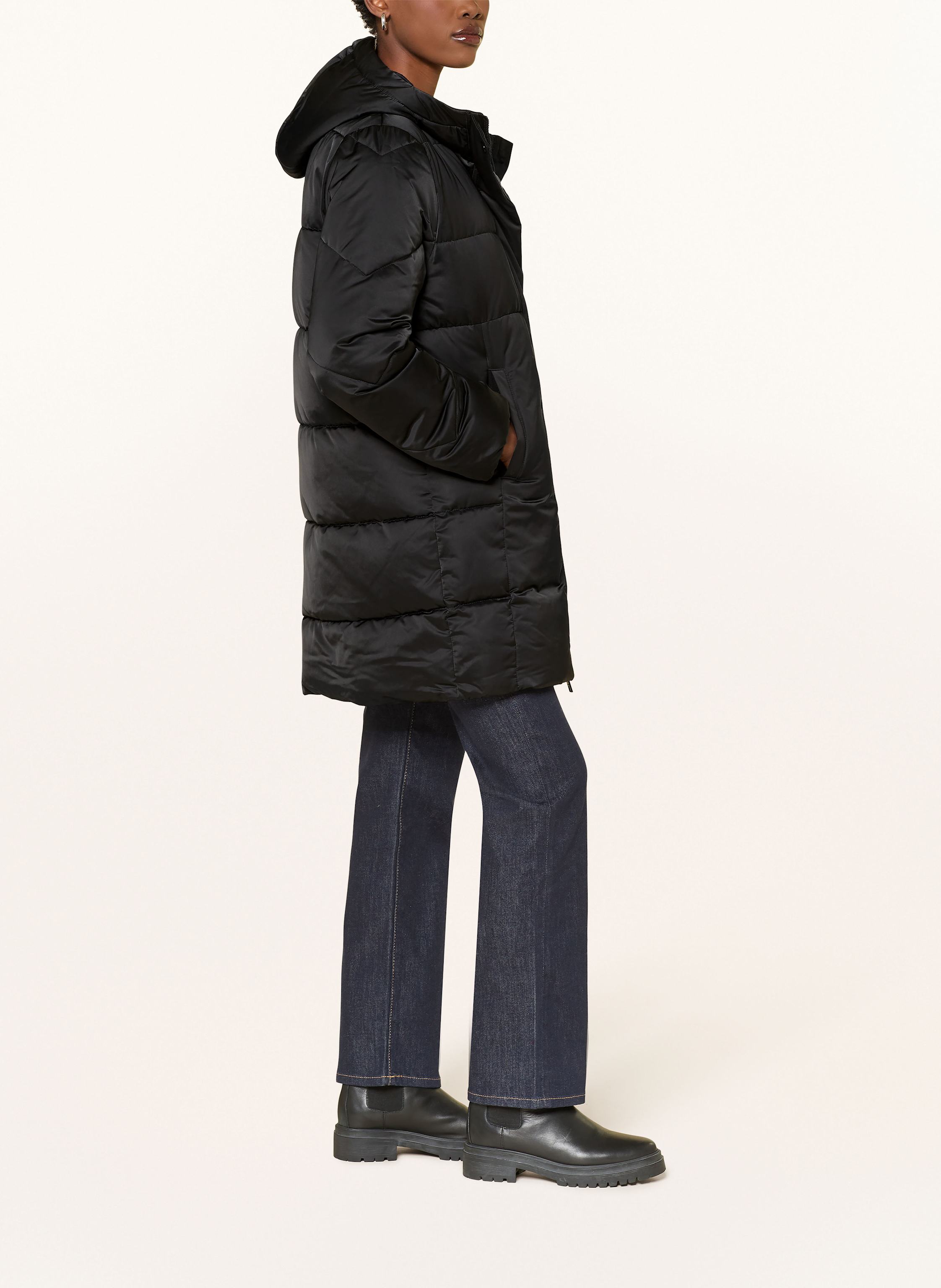 Thumbnail - Boss Steppmantel Petrano schwarz