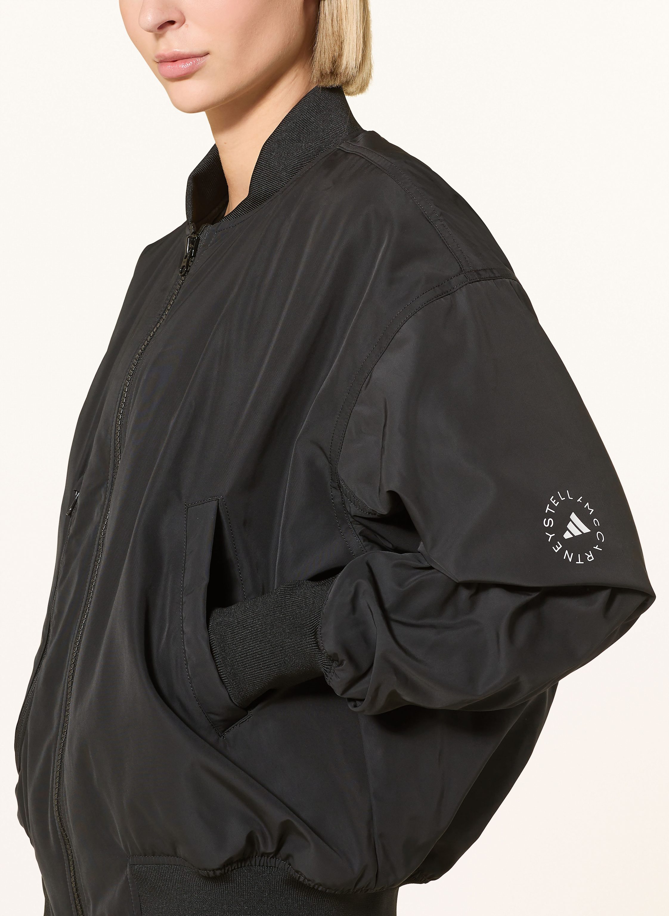 Thumbnail - Adidas By Stella Mccartney Blouson Adidas By Stella Mccarney schwarz
