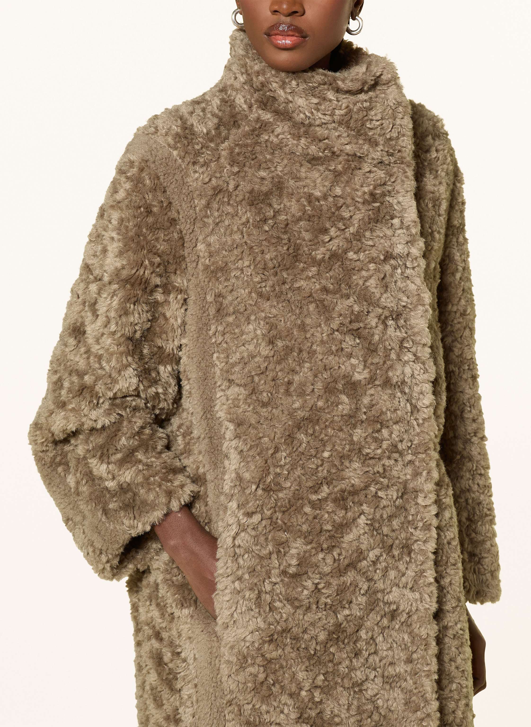 Thumbnail - Boss Teddyfell-Mantel Citeddy braun