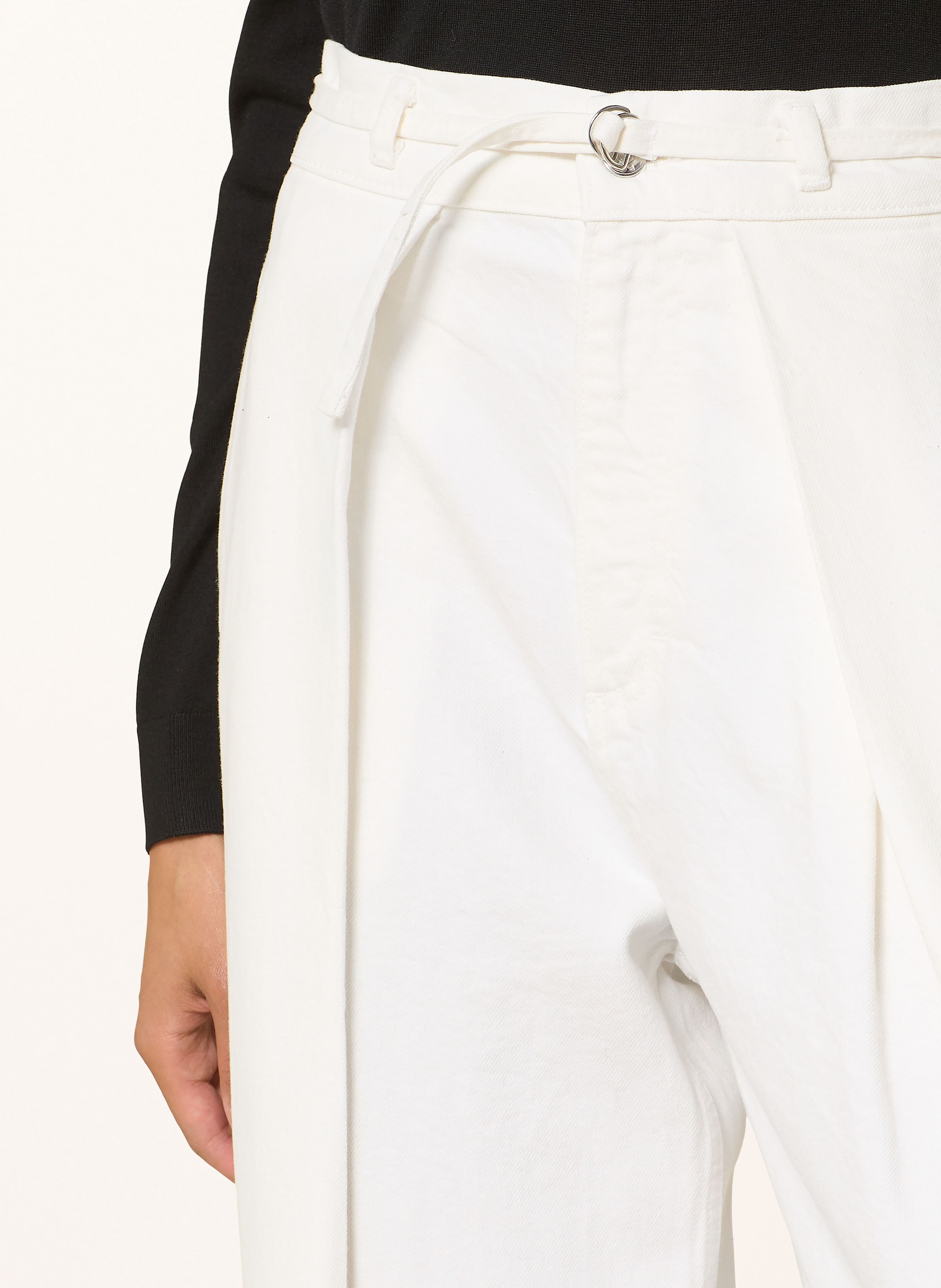 Thumbnail - Boss Wide Leg Jeans Central 5.0 weiss