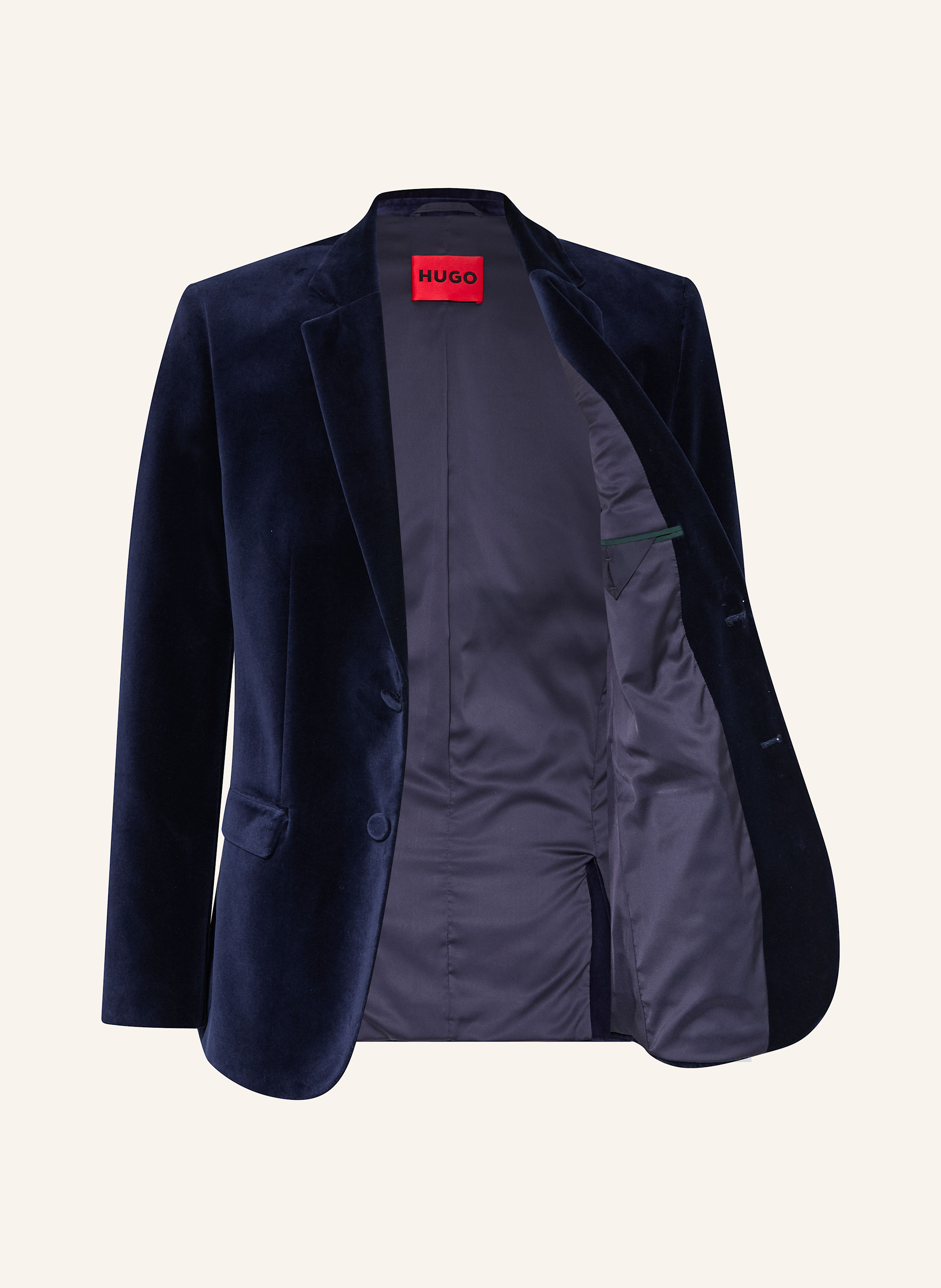 Thumbnail - Hugo Samtsakko Arti Extra Slim Fit blau