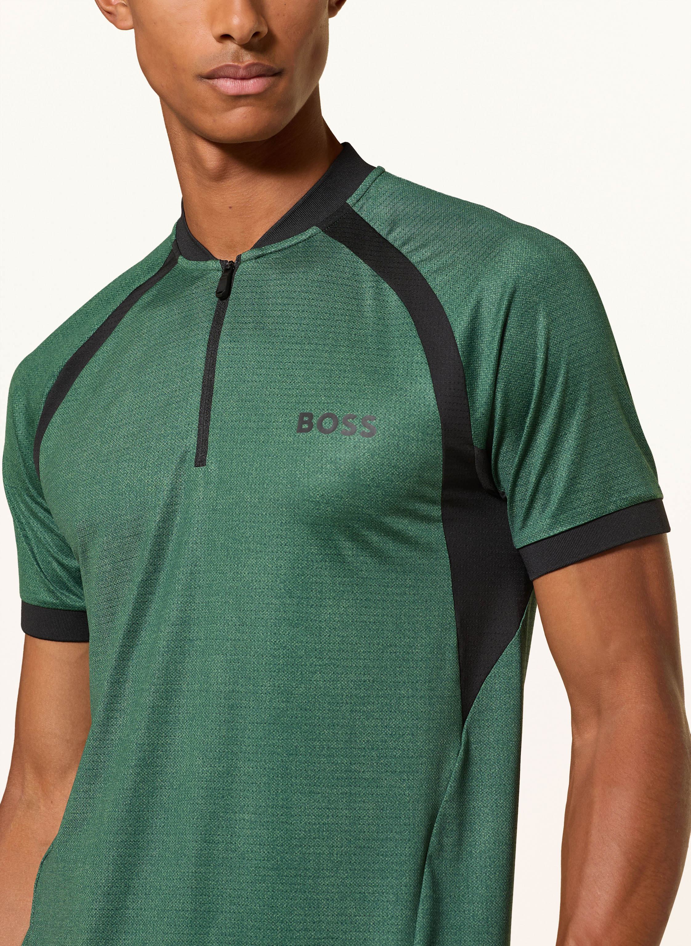 Thumbnail - Boss Funktions-Poloshirt Matchball braun