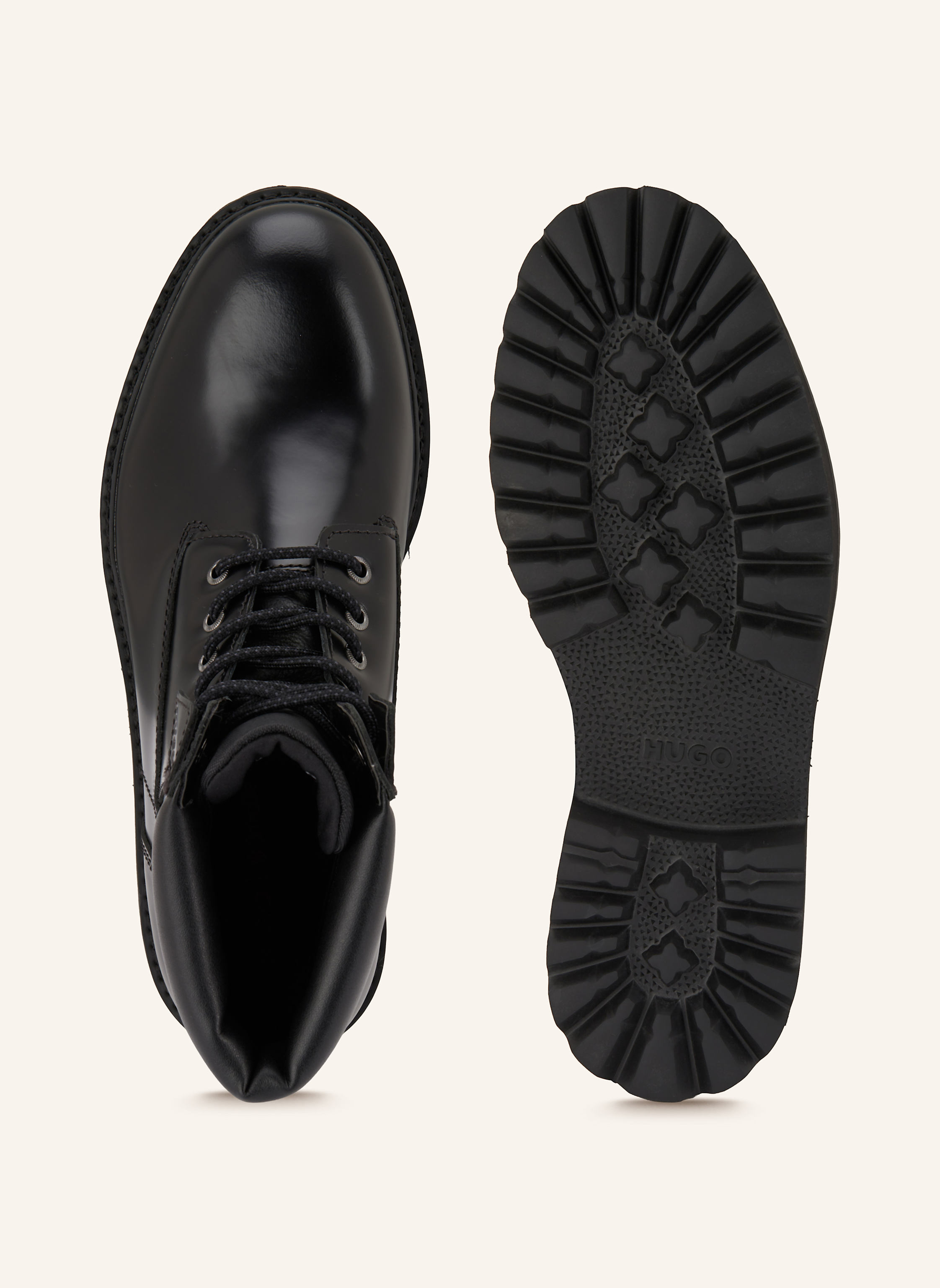 Thumbnail - Hugo Schnürboots Draven schwarz