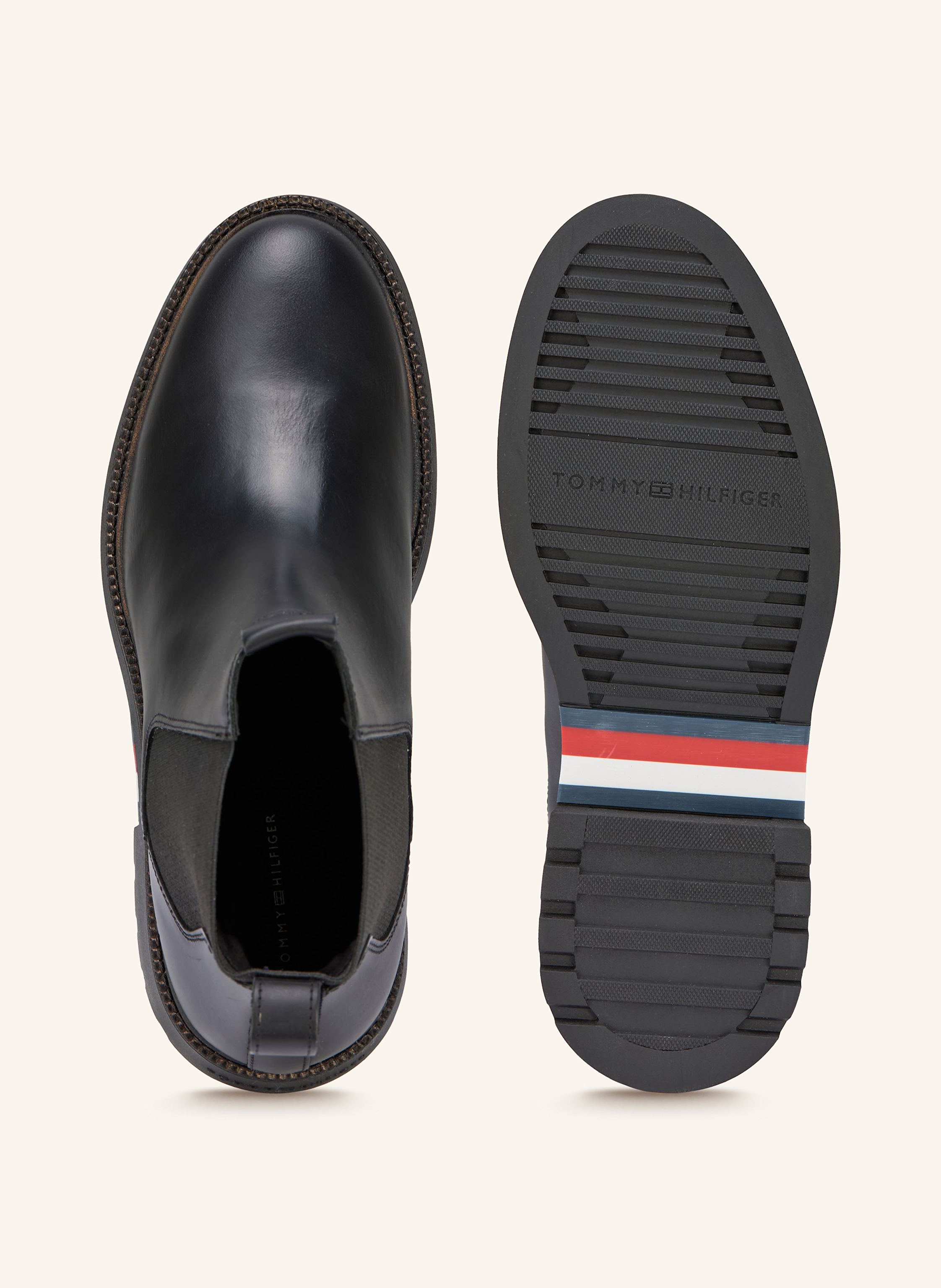 Thumbnail - Tommy Hilfiger Chelsea-Boots schwarz