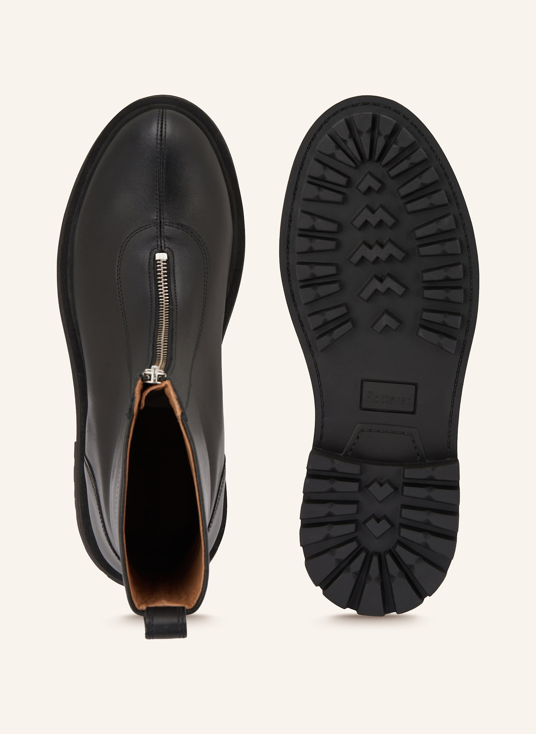 Thumbnail - Flattered Plateau-Boots Alma schwarz