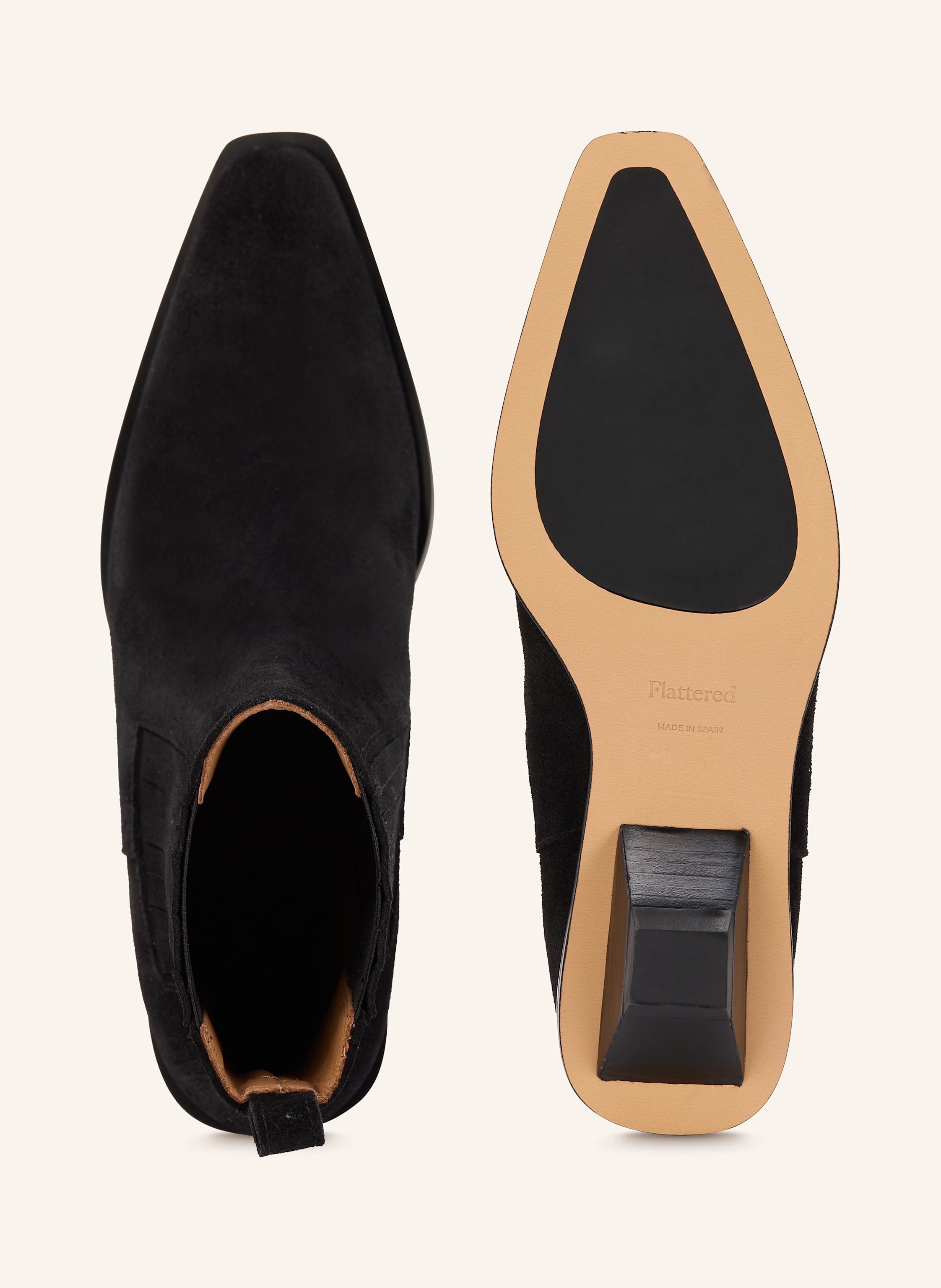 Thumbnail - Flattered Stiefeletten Indigo schwarz