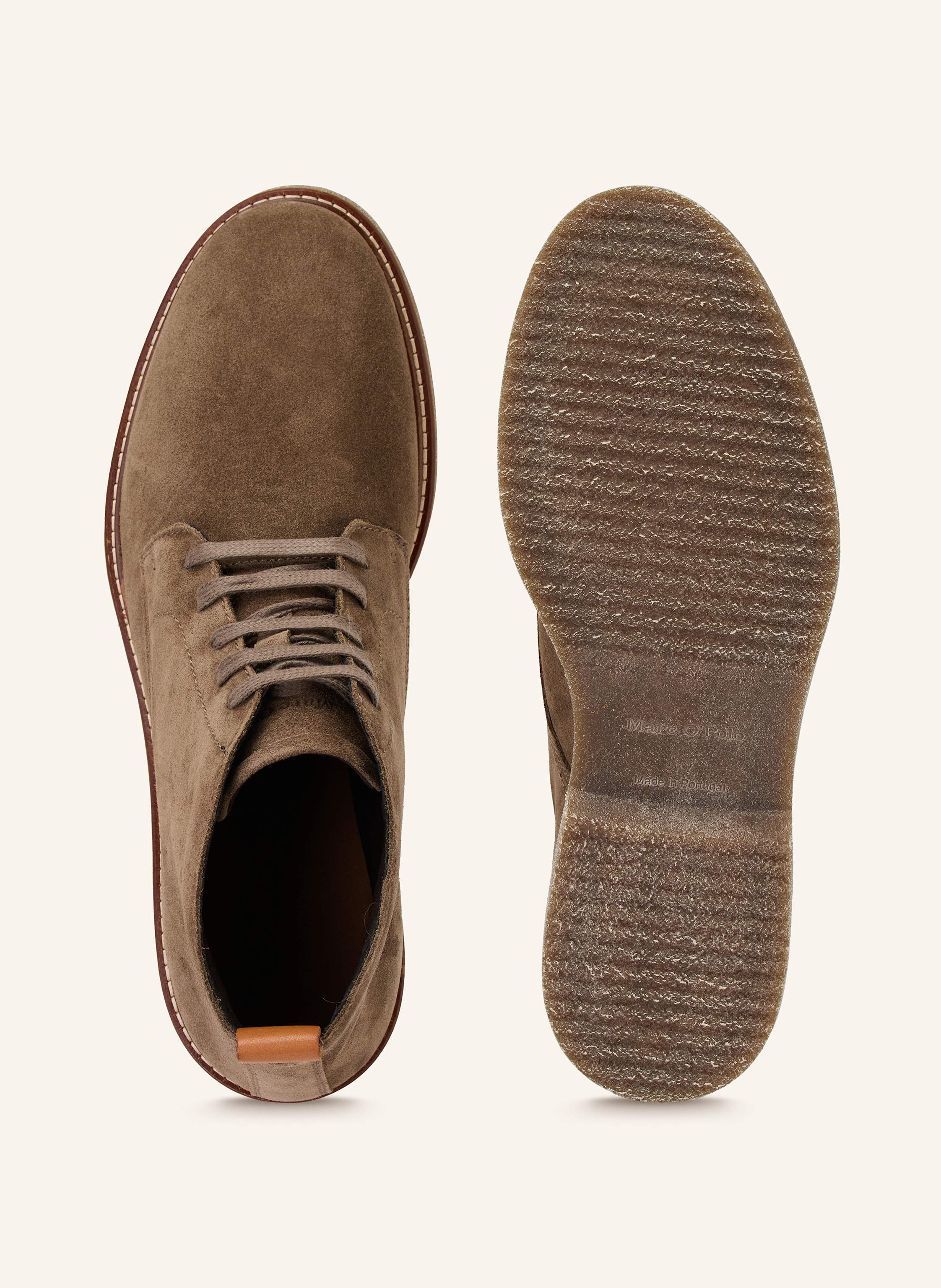 Thumbnail - Marc O'polo Schnürboots beige