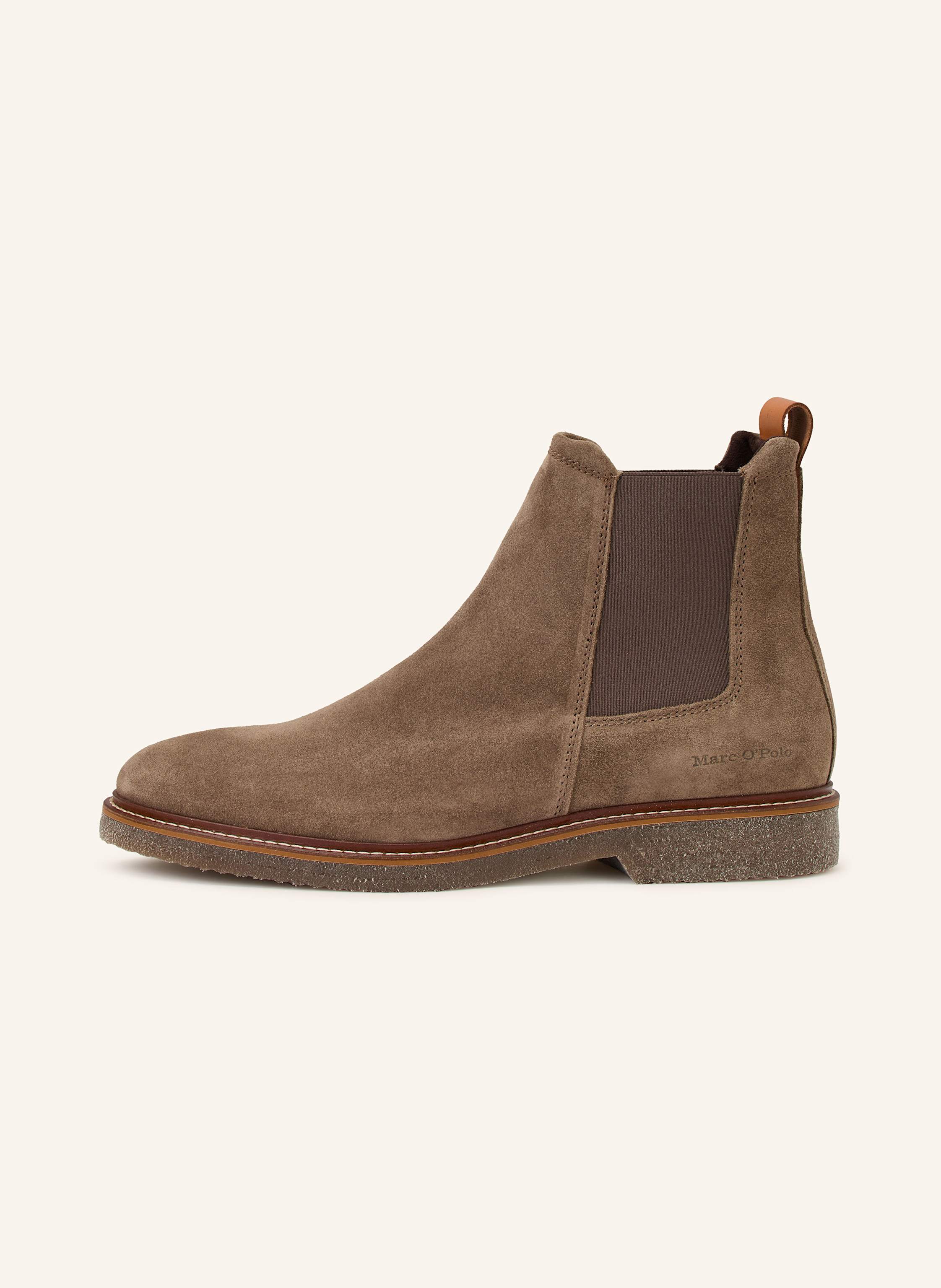 Thumbnail - Marc O'polo Chelsea-Boots beige