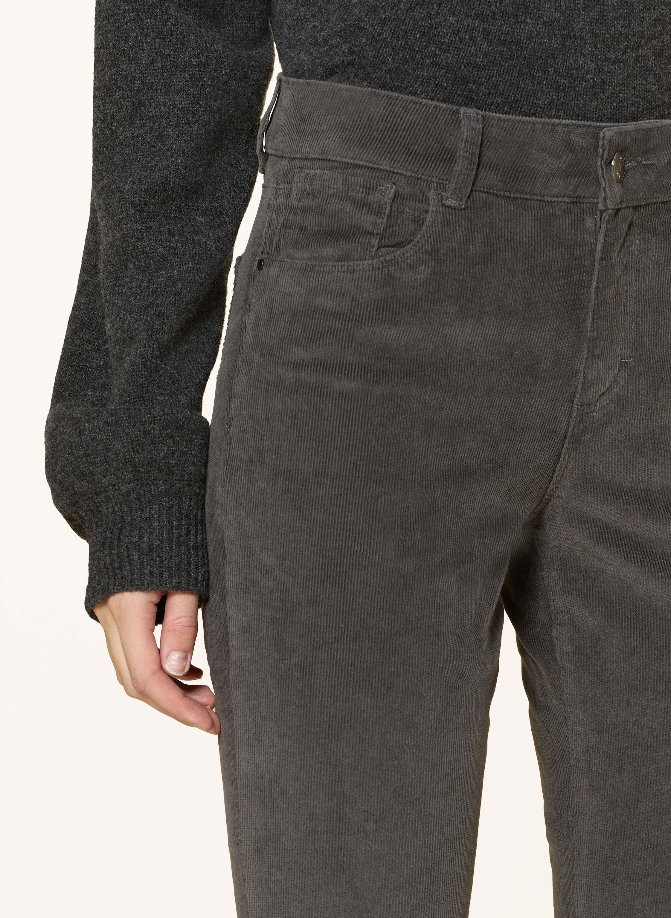 Thumbnail - Brax Skinny Jeans Shakira Aus Cord grau