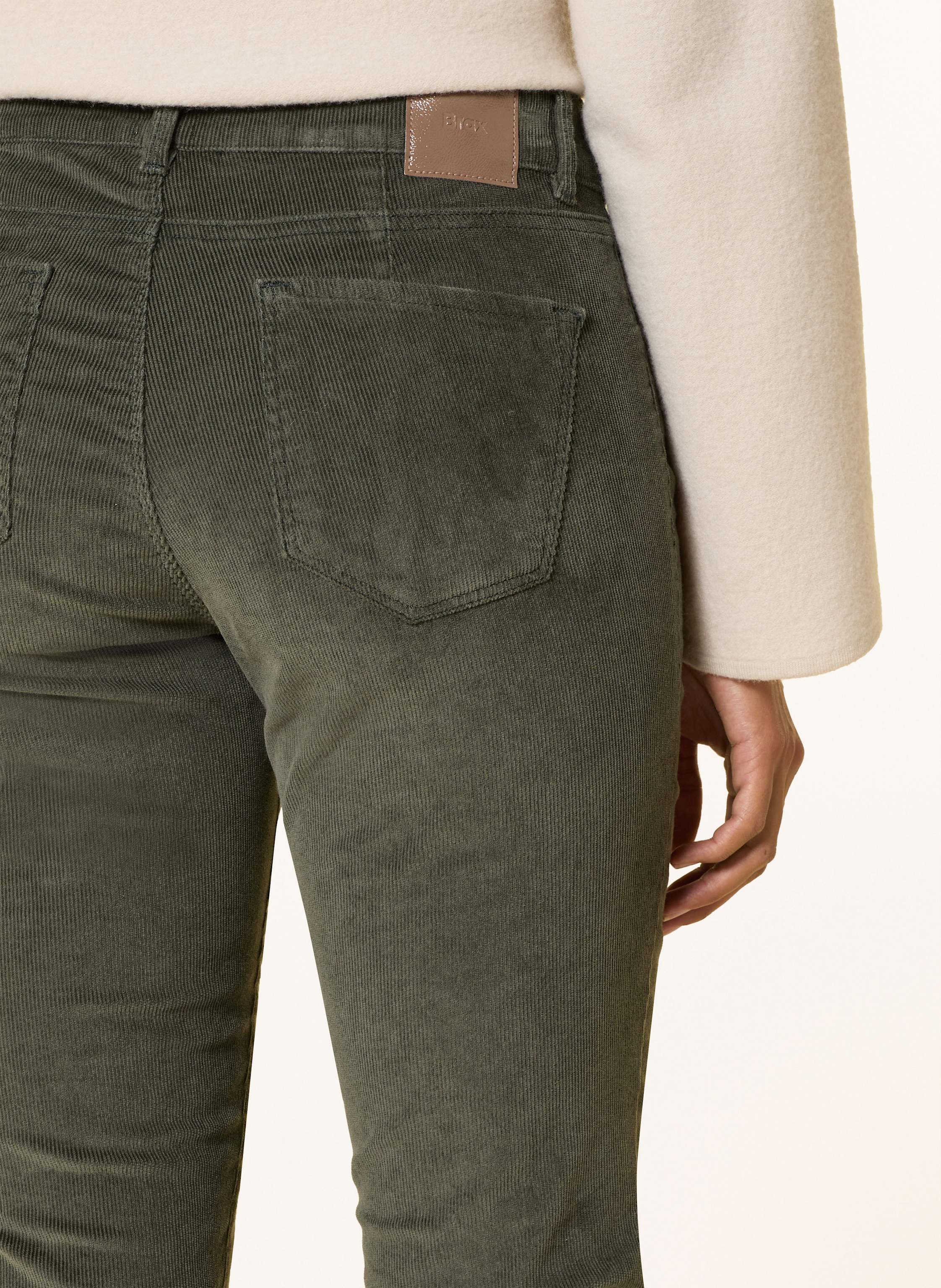 Thumbnail - Brax Skinny Jeans Shakira Aus Cord gruen